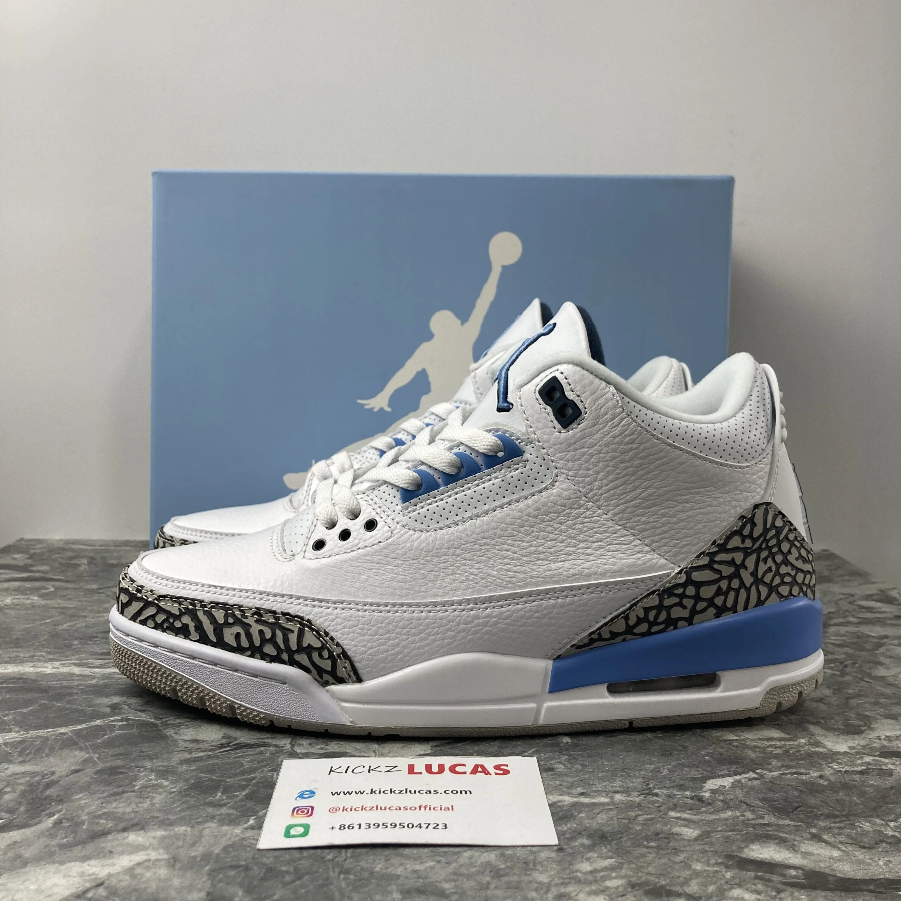NewStyle Air Jordan 3 Retro UNC CT8532- 1877