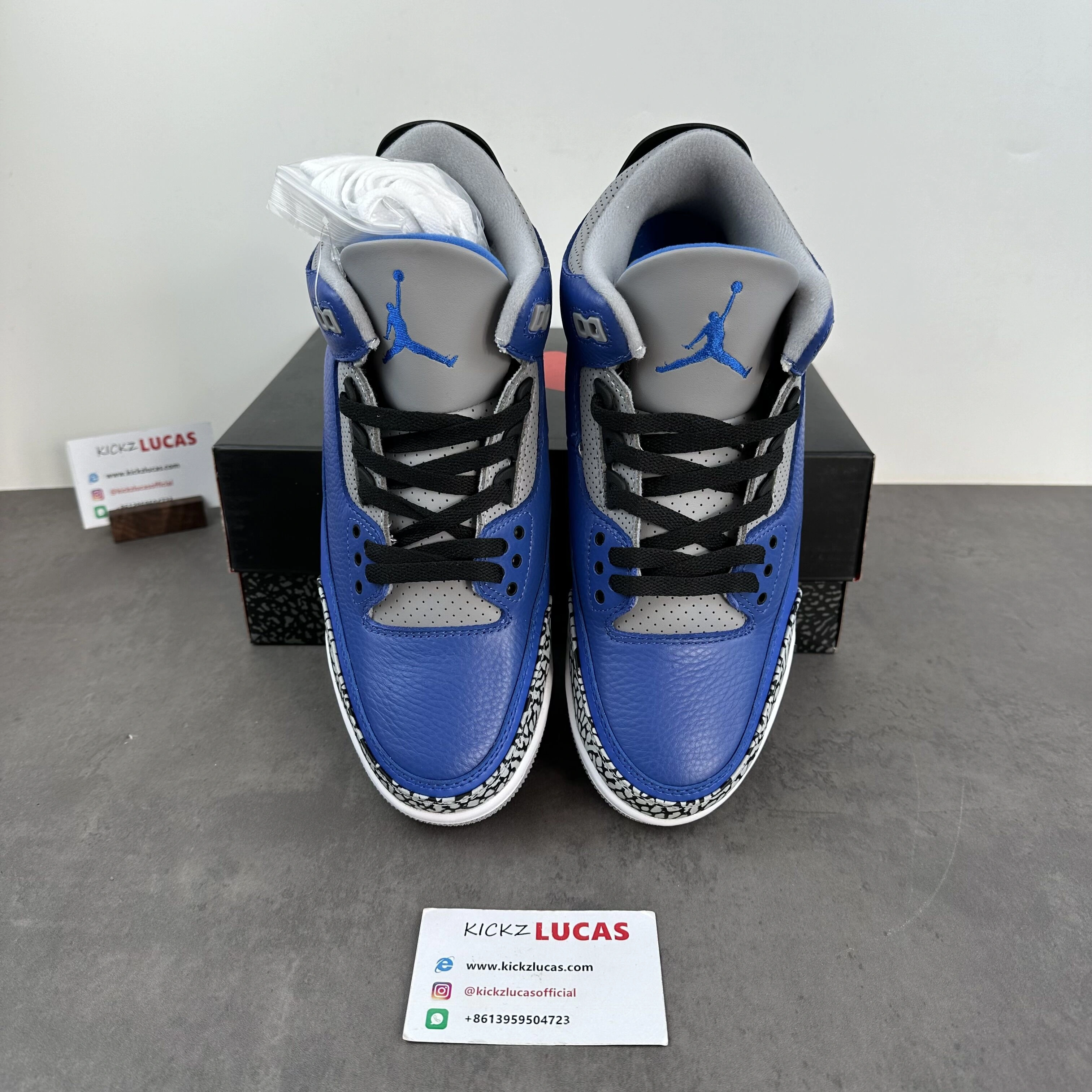 EasyMatch Air Jordan 3 Retro Varsity Royal Cement CT8532- 1881