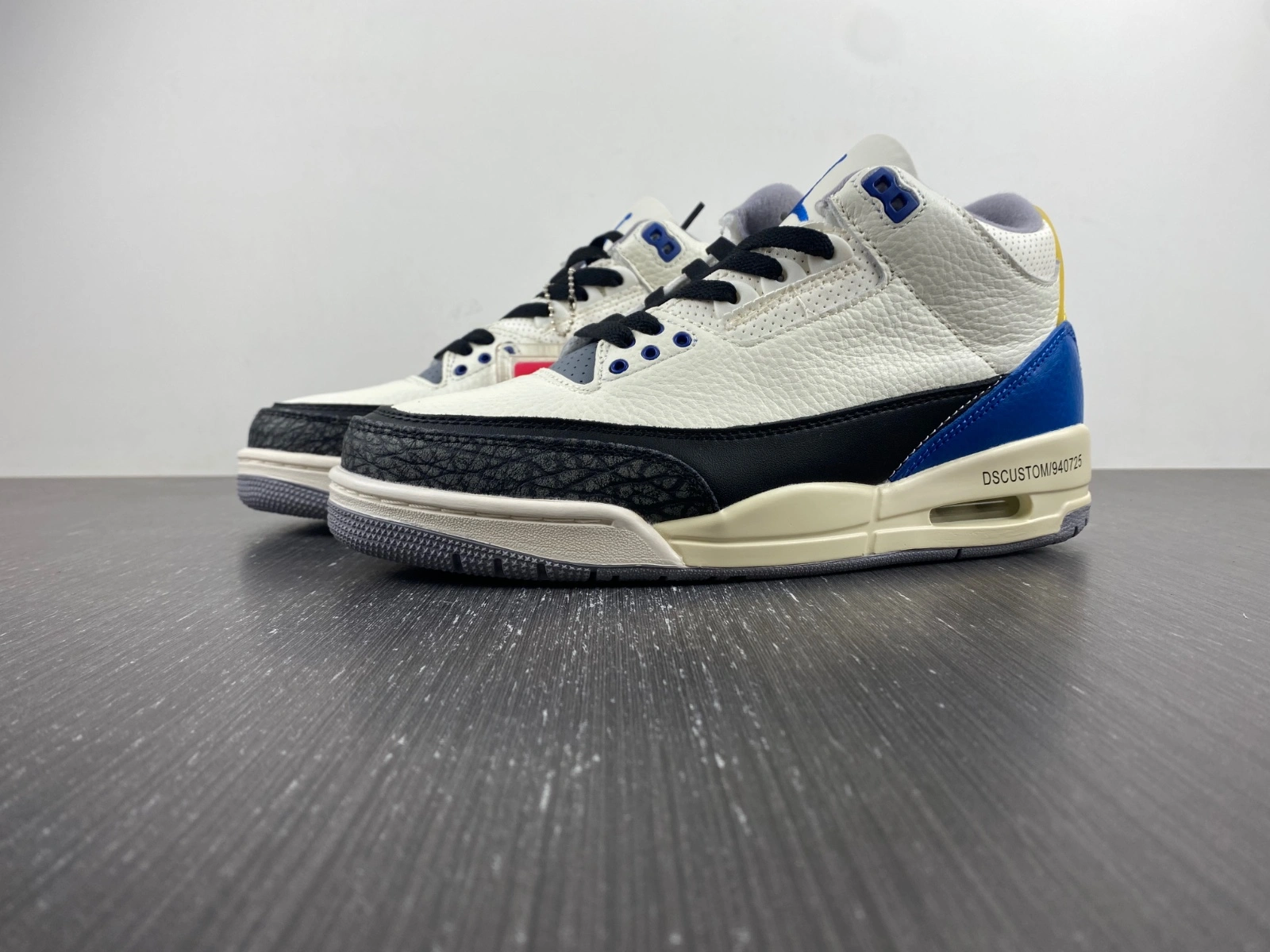Air Jordan 3 Retro White Blue 398614- Versatile 1851