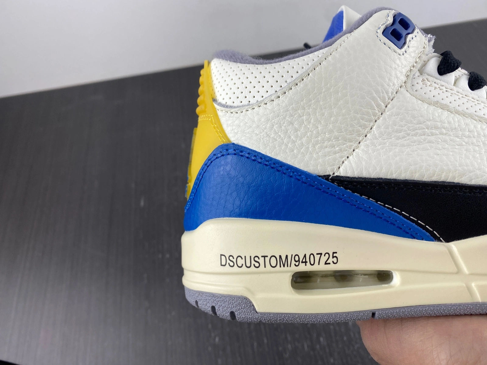 Air Jordan 3 Retro White Blue 398614- Versatile 1851