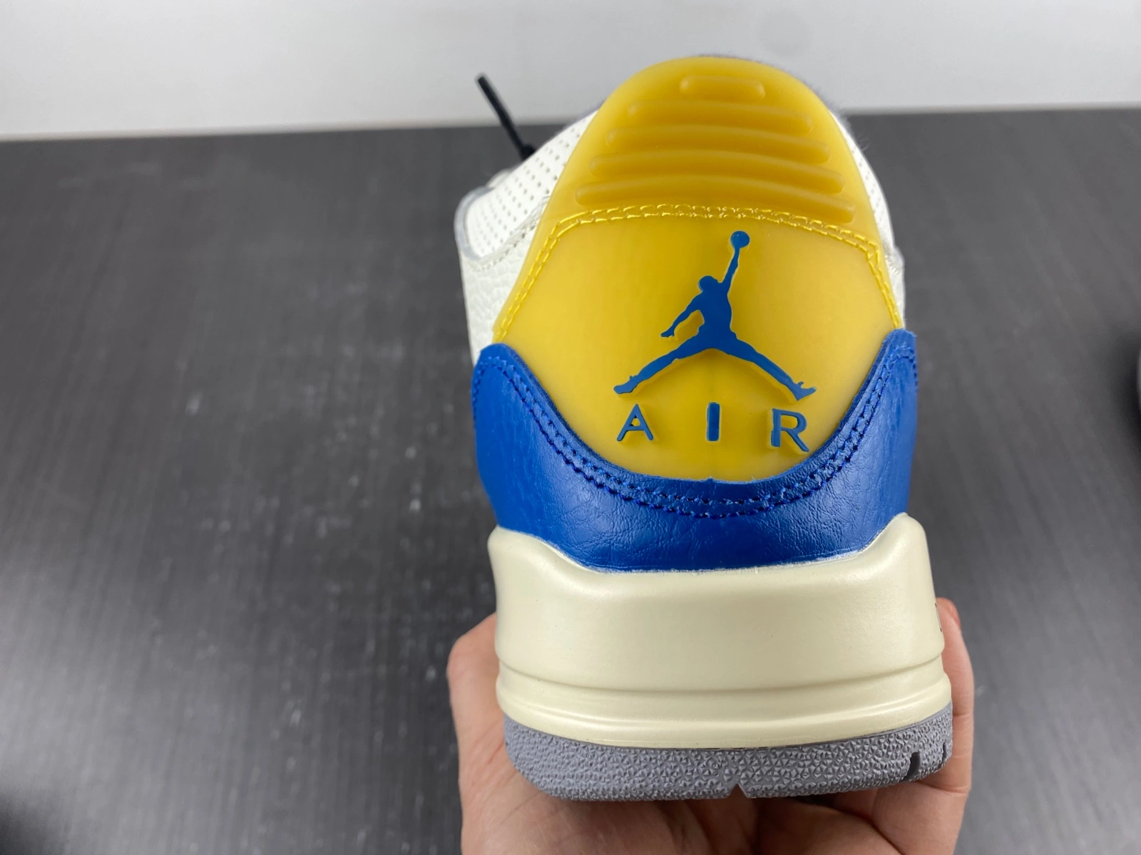 Air Jordan 3 Retro White Blue 398614- Versatile 1851