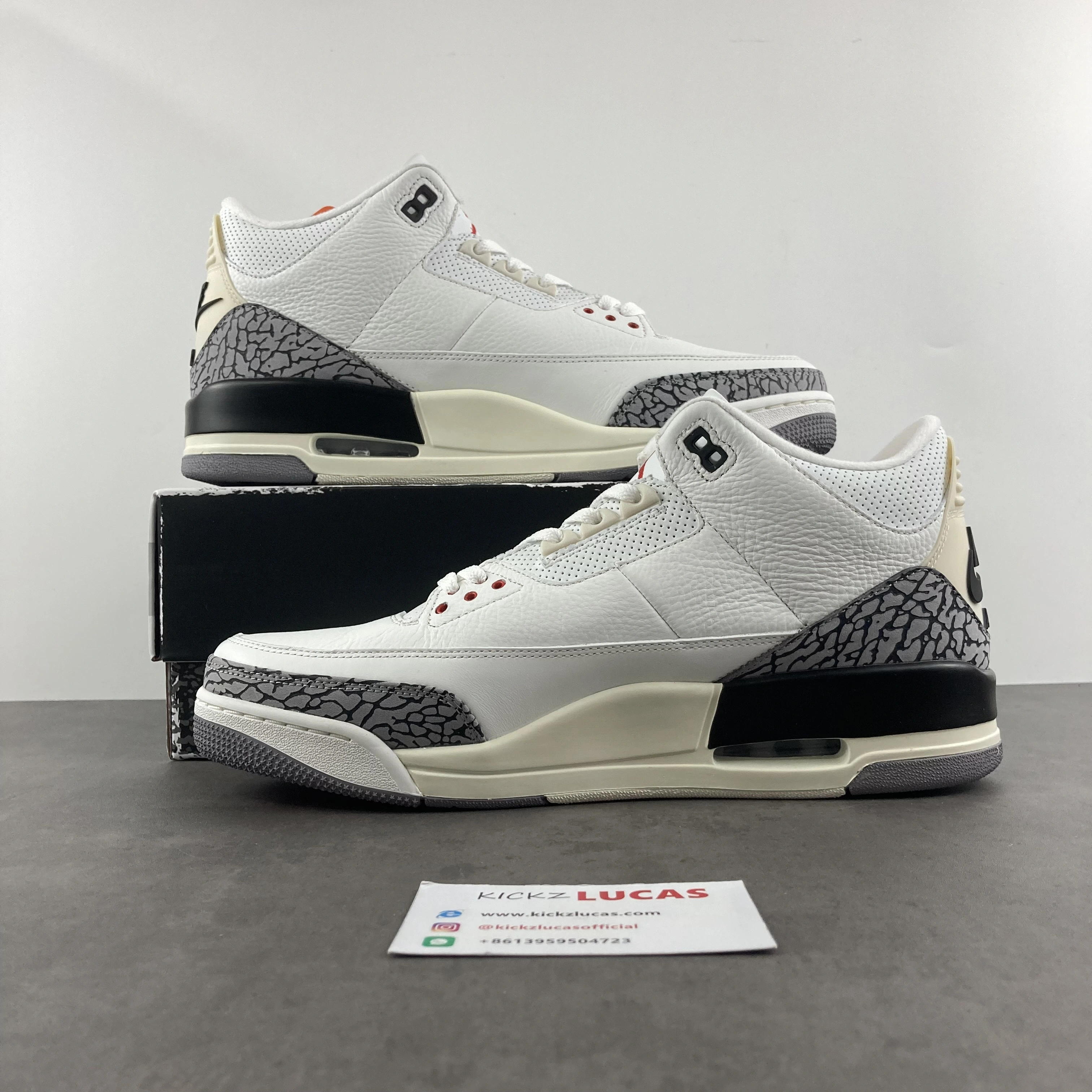 Youthful Air Jordan 3 Retro White Cement Reimagined DN3707- 1853