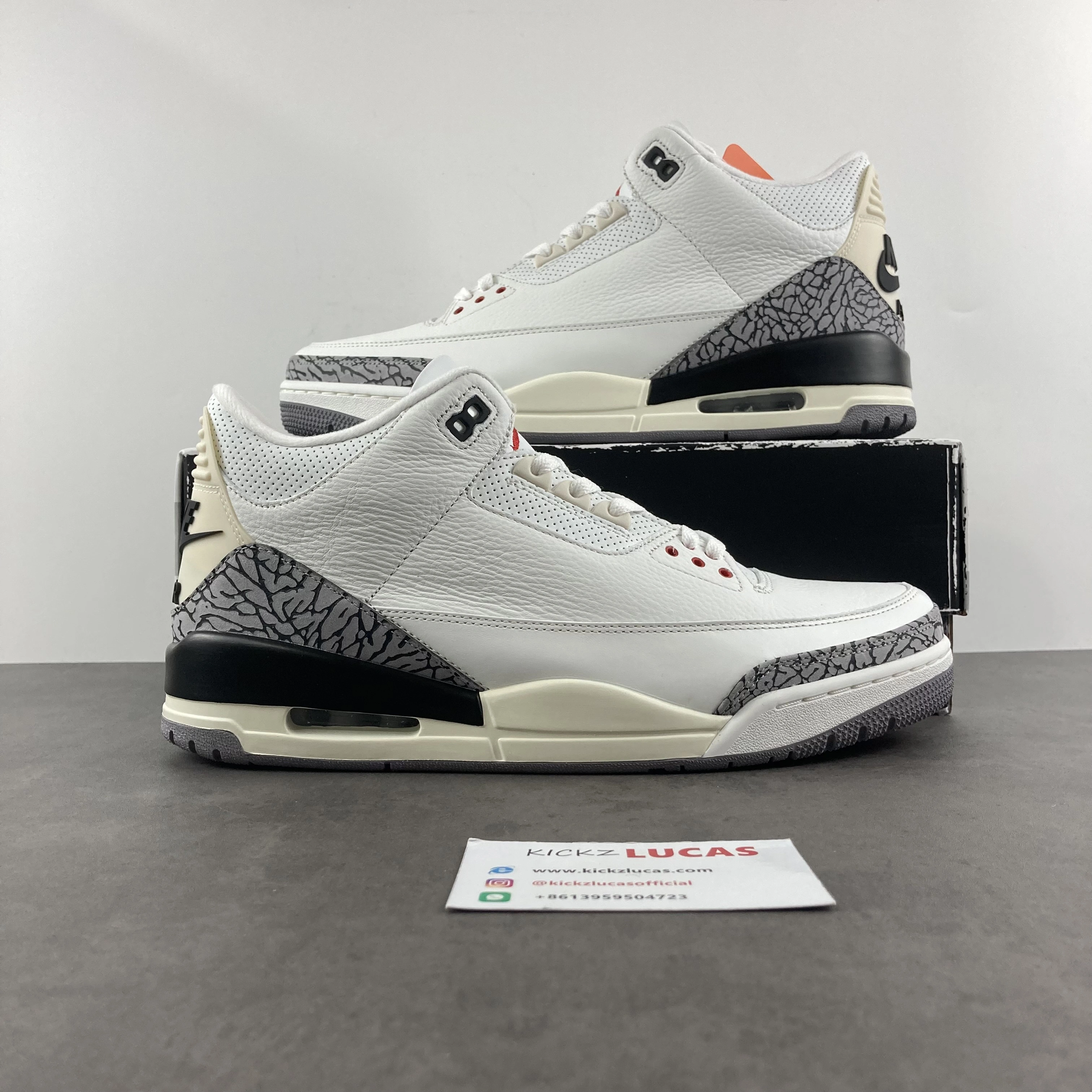 Youthful Air Jordan 3 Retro White Cement Reimagined DN3707- 1853