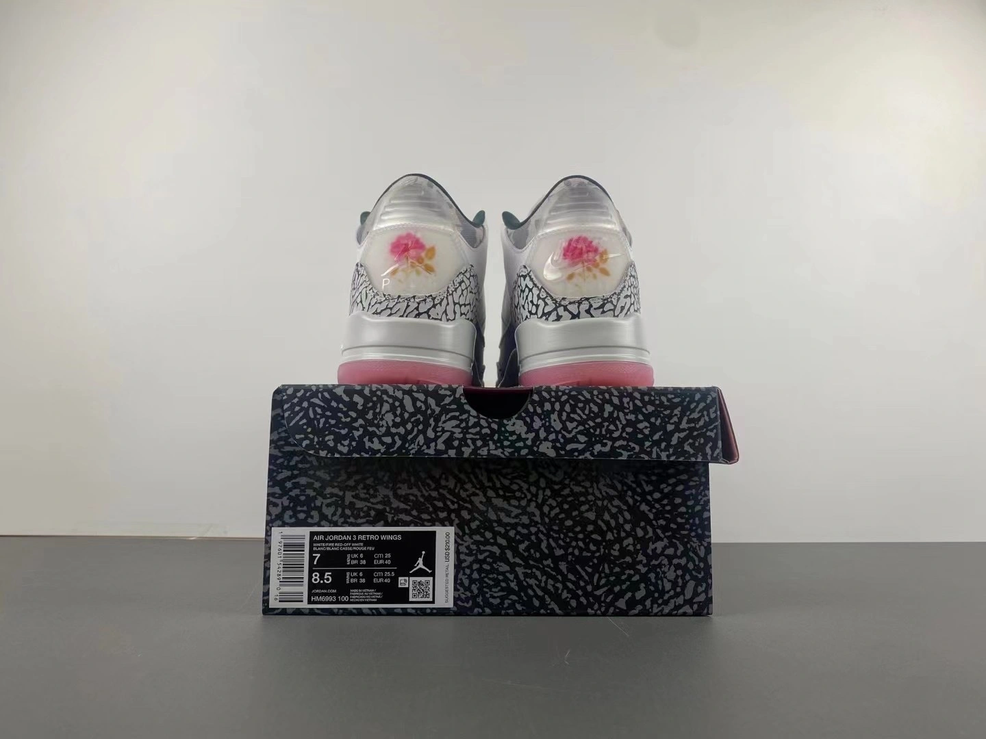 Air Jordan 3 Retro Wings HM6993- Tailored 1813