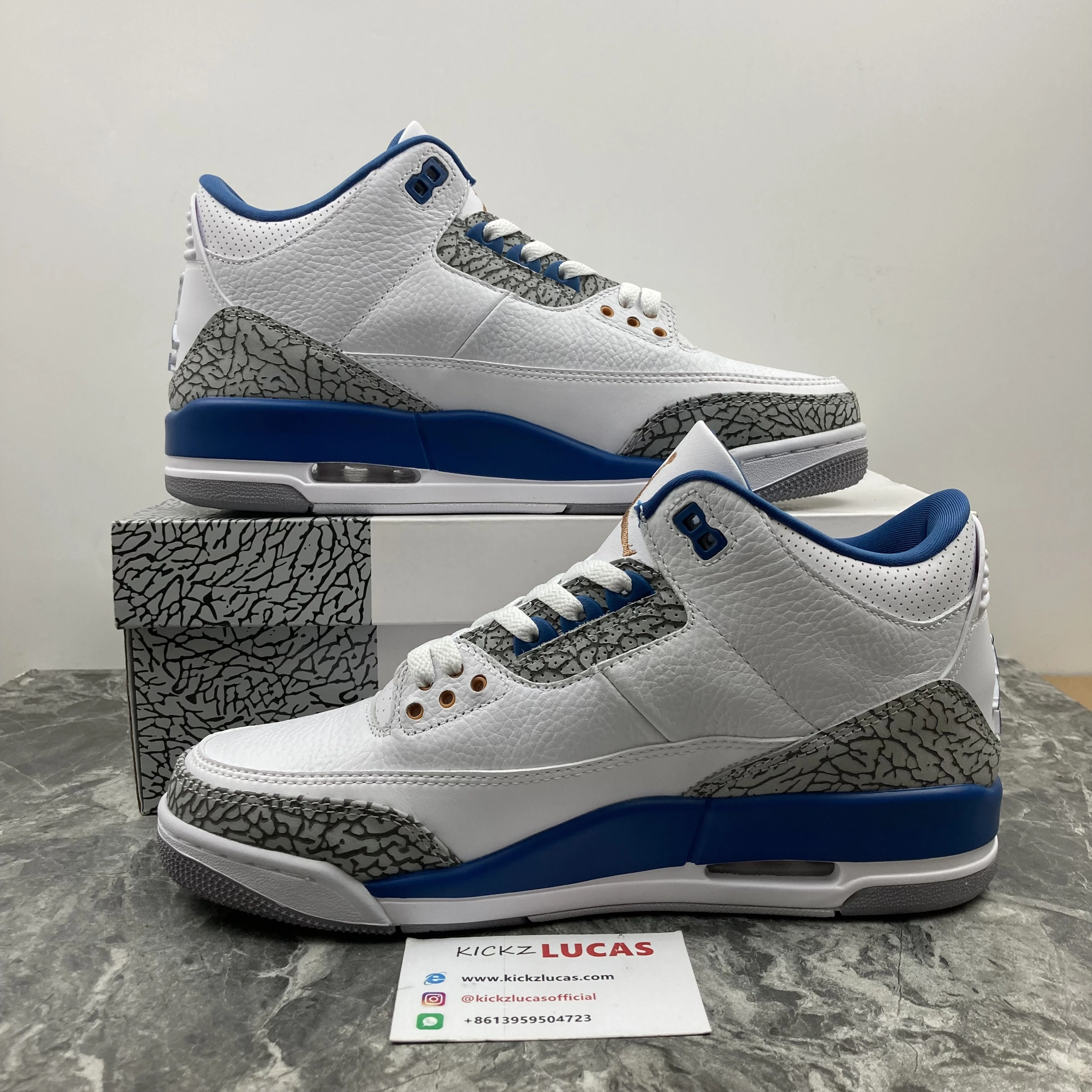 Air Jordan 3 Wizards CT8532- FlexibleFit 1852