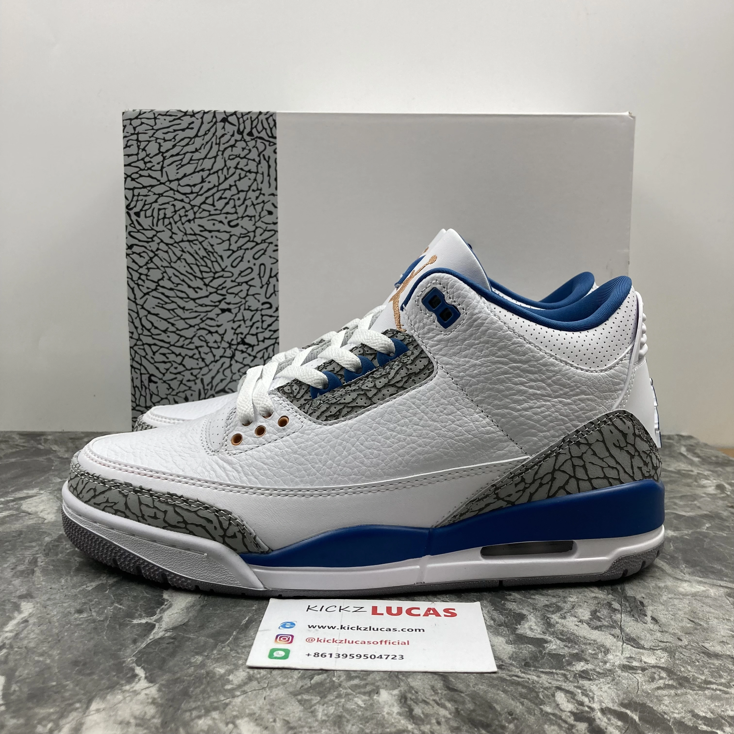 Air Jordan 3 Wizards CT8532- FlexibleFit 1852
