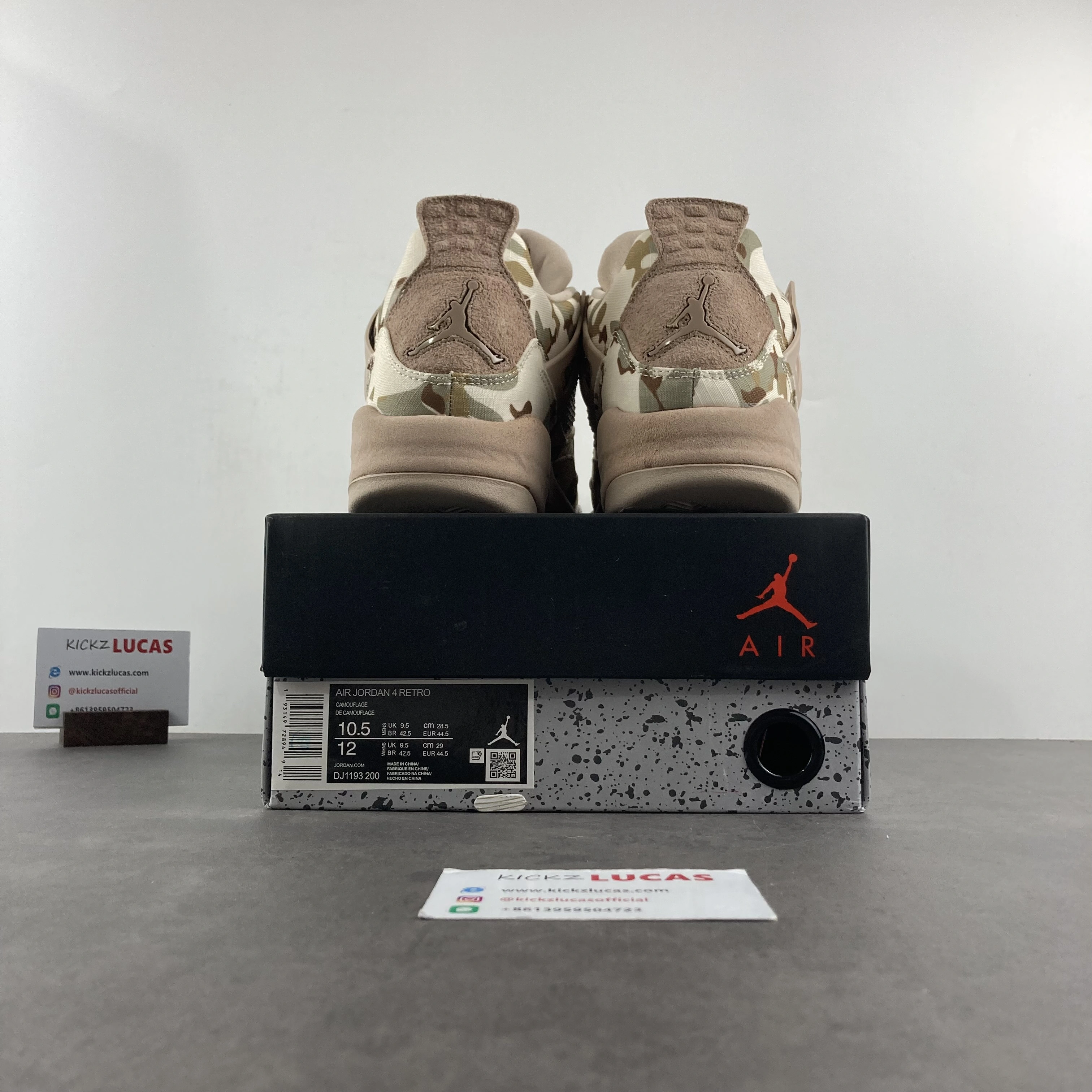 Air Jordan 4 Camo Aleali May DJ1193- SunProtective 1999