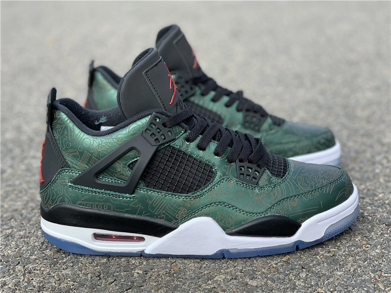 Youthful Air Jordan 4 Green Laser AJ4- 2025
