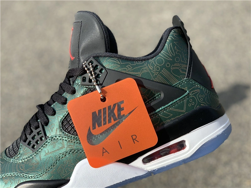Youthful Air Jordan 4 Green Laser AJ4- 2025