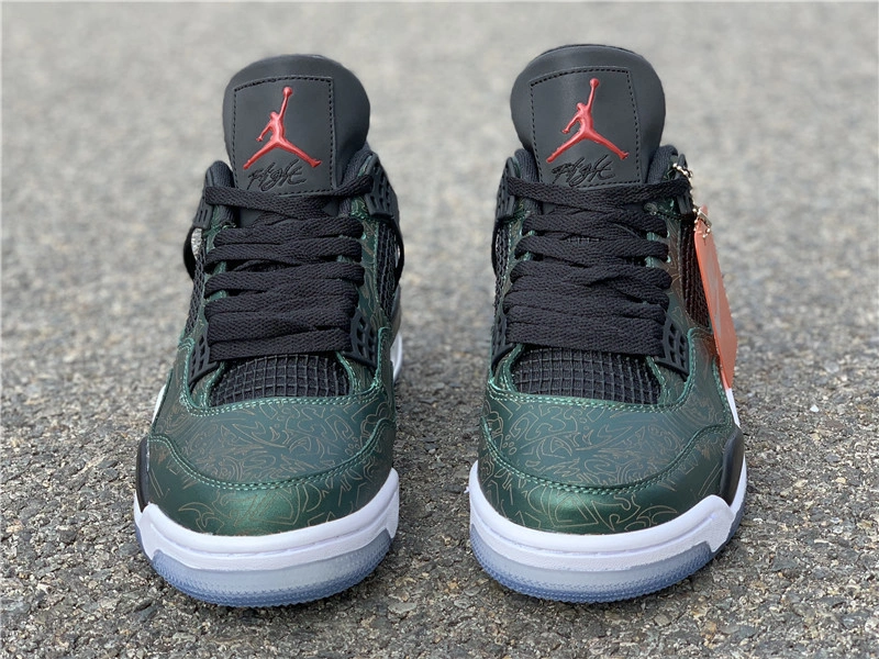 Youthful Air Jordan 4 Green Laser AJ4- 2025