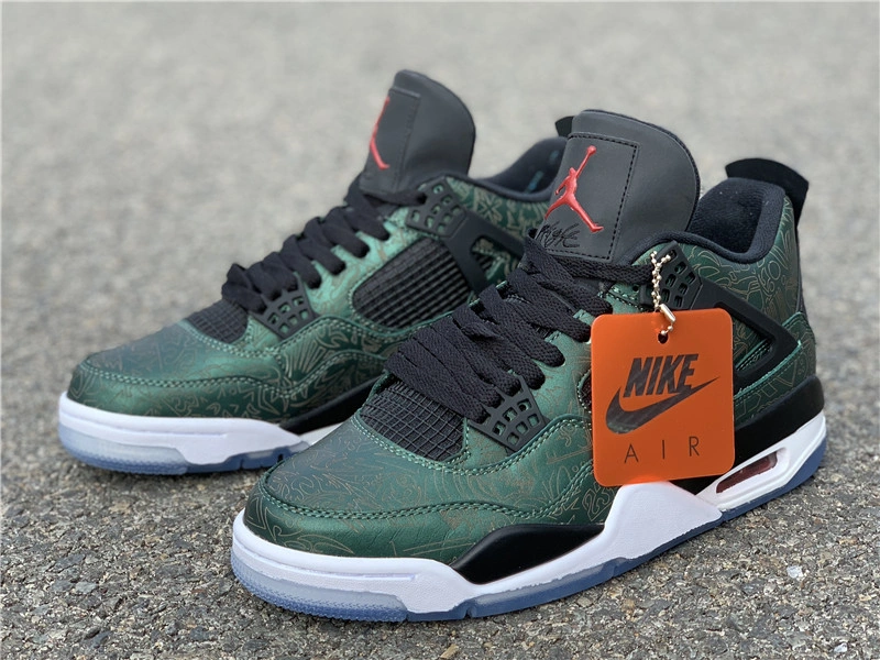 Youthful Air Jordan 4 Green Laser AJ4- 2025