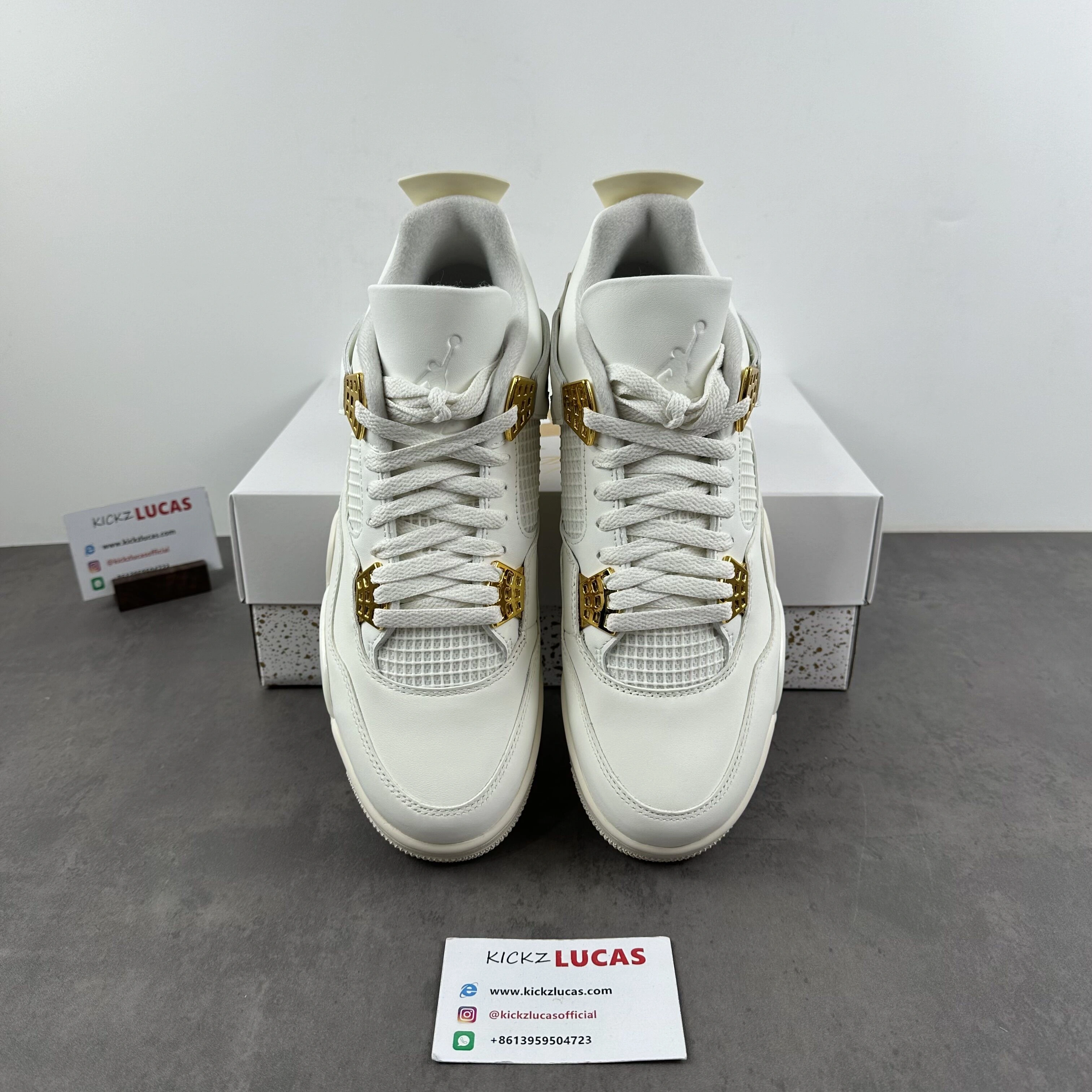 Air Jordan 4 Metallic Gold AQ9129- FlexibleFit 1940