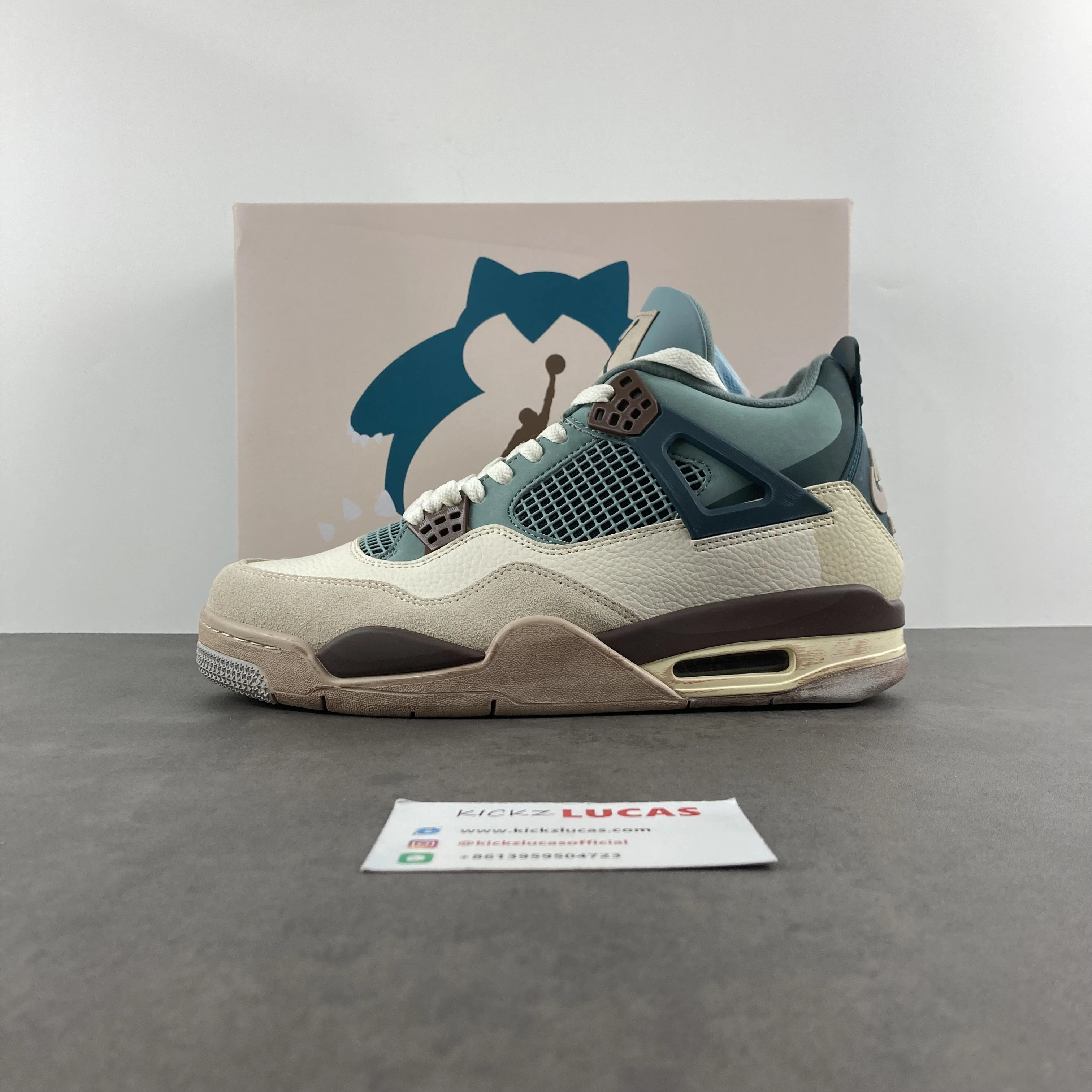 Efficient Air Jordan 4 Pokemon Snorlax KNCW AJ4-KNCW 1971