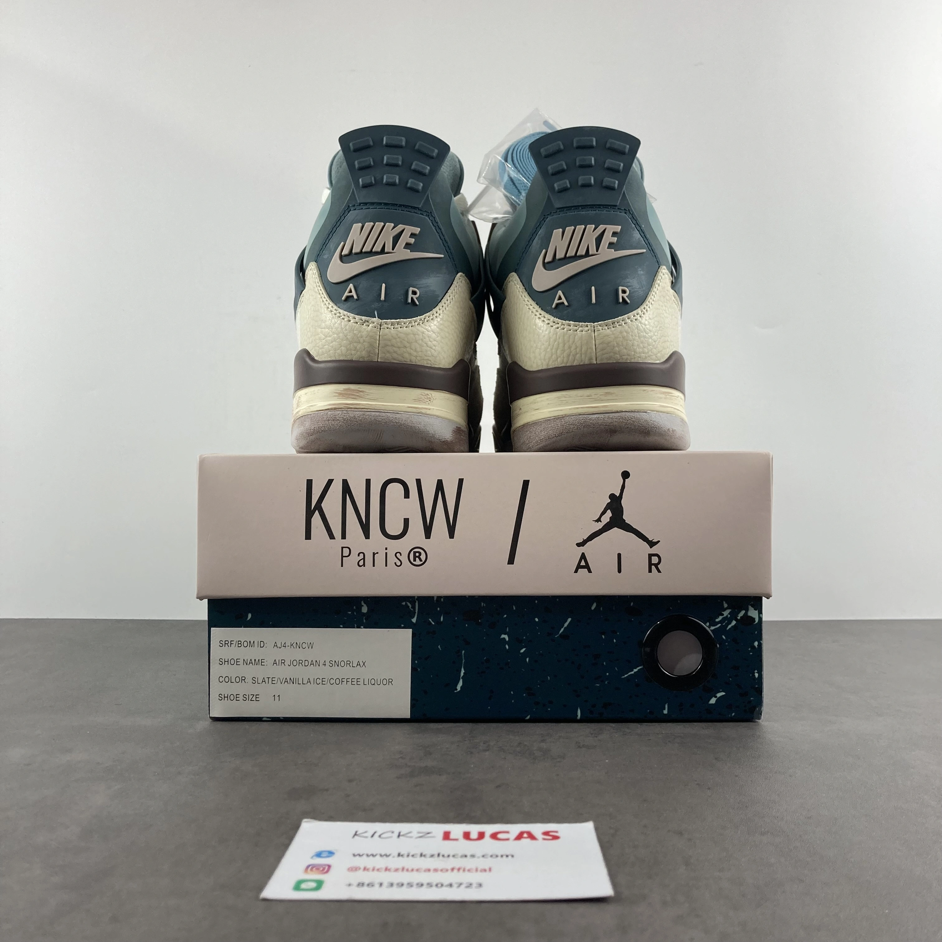 Efficient Air Jordan 4 Pokemon Snorlax KNCW AJ4-KNCW 1971