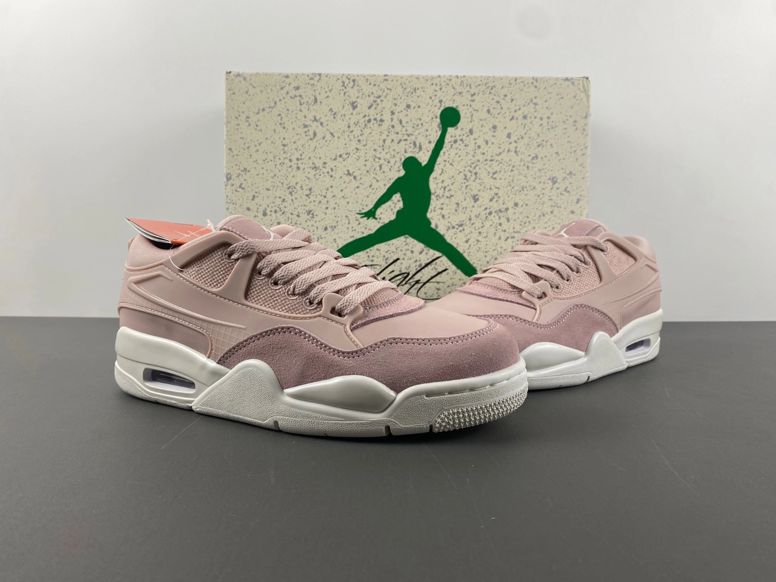 Stylish Air Jordan 4 RM Pink Oxford FQ7940- 1910