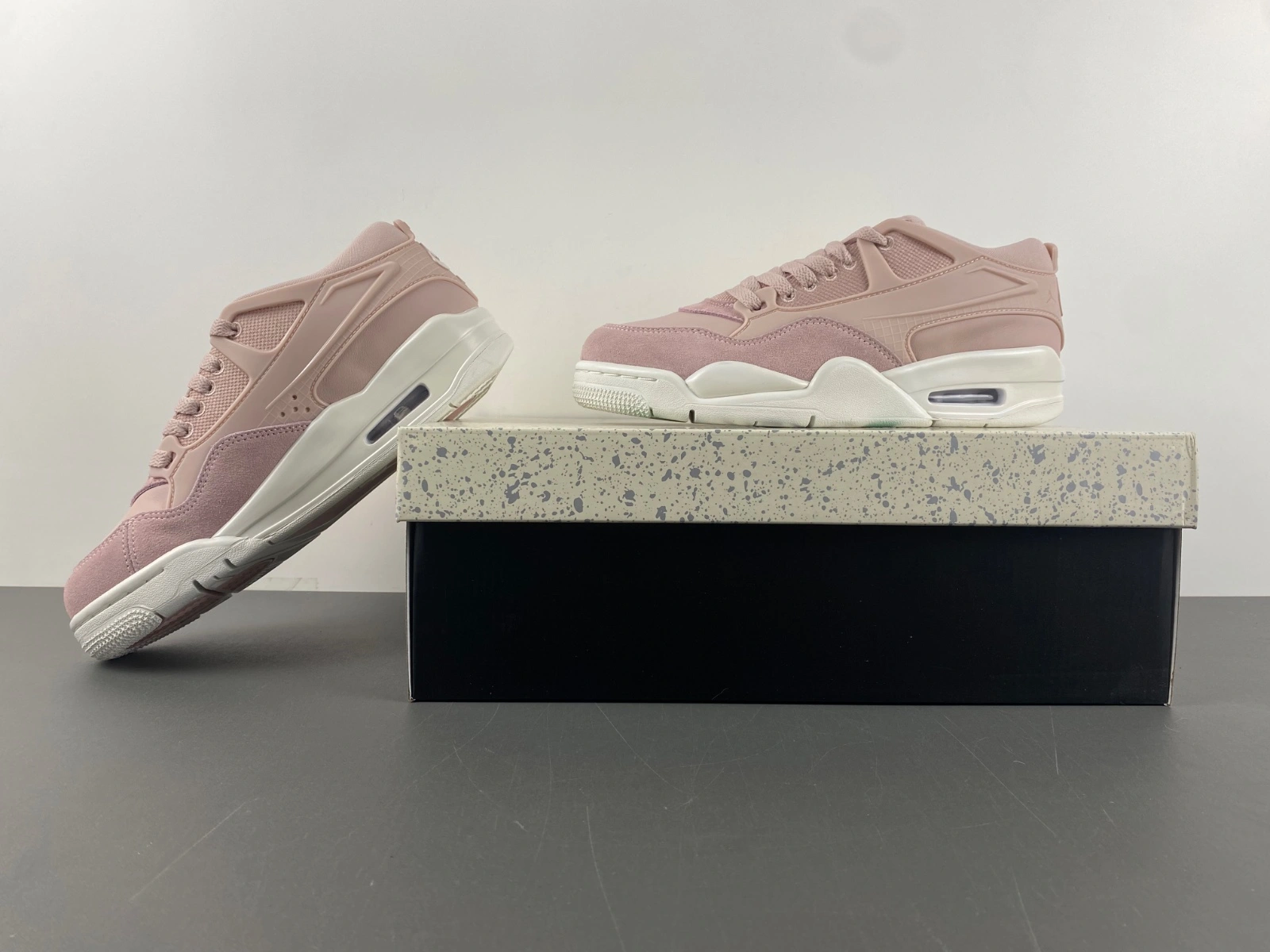 Stylish Air Jordan 4 RM Pink Oxford FQ7940- 1910