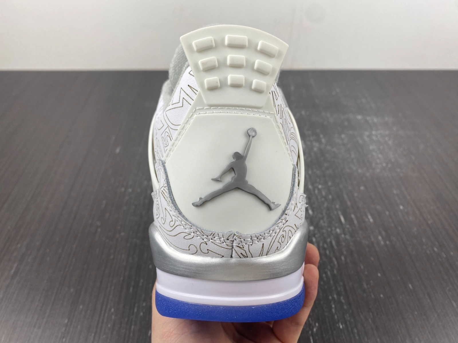 Air Jordan 4 Retro 30th Anniversary Laser 705333- Stretchable 1965
