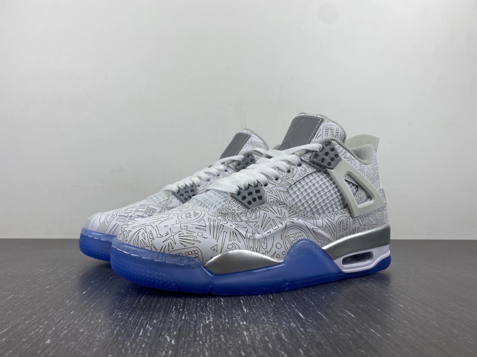 Air Jordan 4 Retro 30th Anniversary Laser 705333- Stretchable 1965