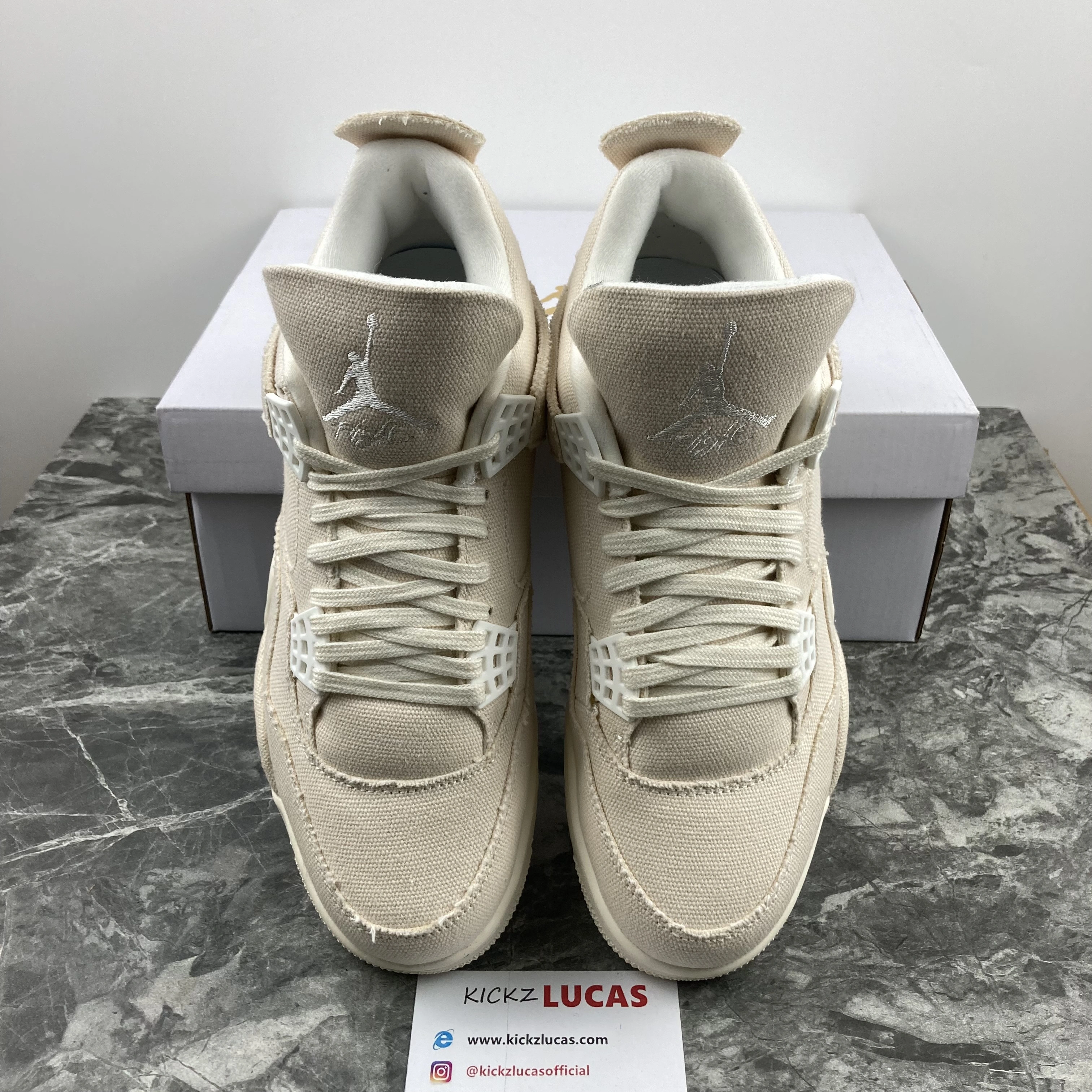Air Jordan 4 Retro Blank Canvas DQ4909- Functional 1987