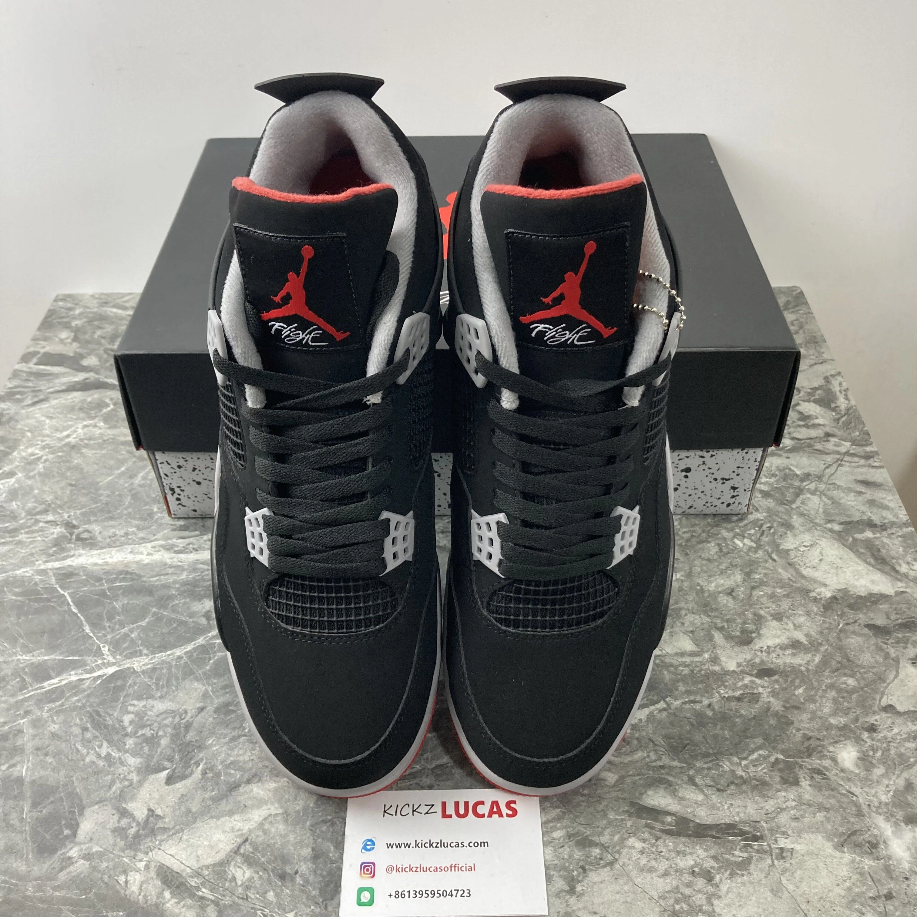 FlexibleFit Air Jordan 4 Retro Bred 308497- 2018