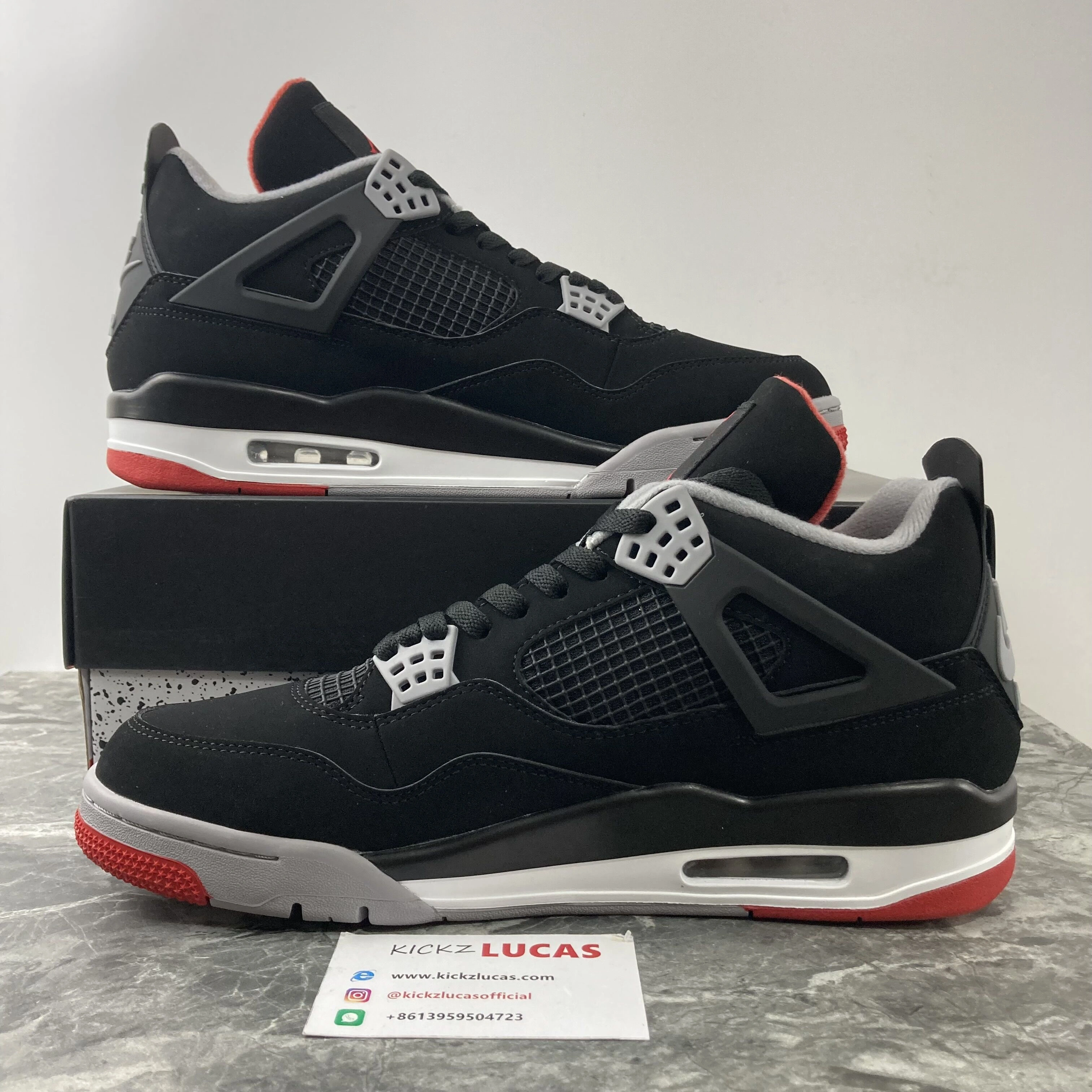 FlexibleFit Air Jordan 4 Retro Bred 308497- 2018