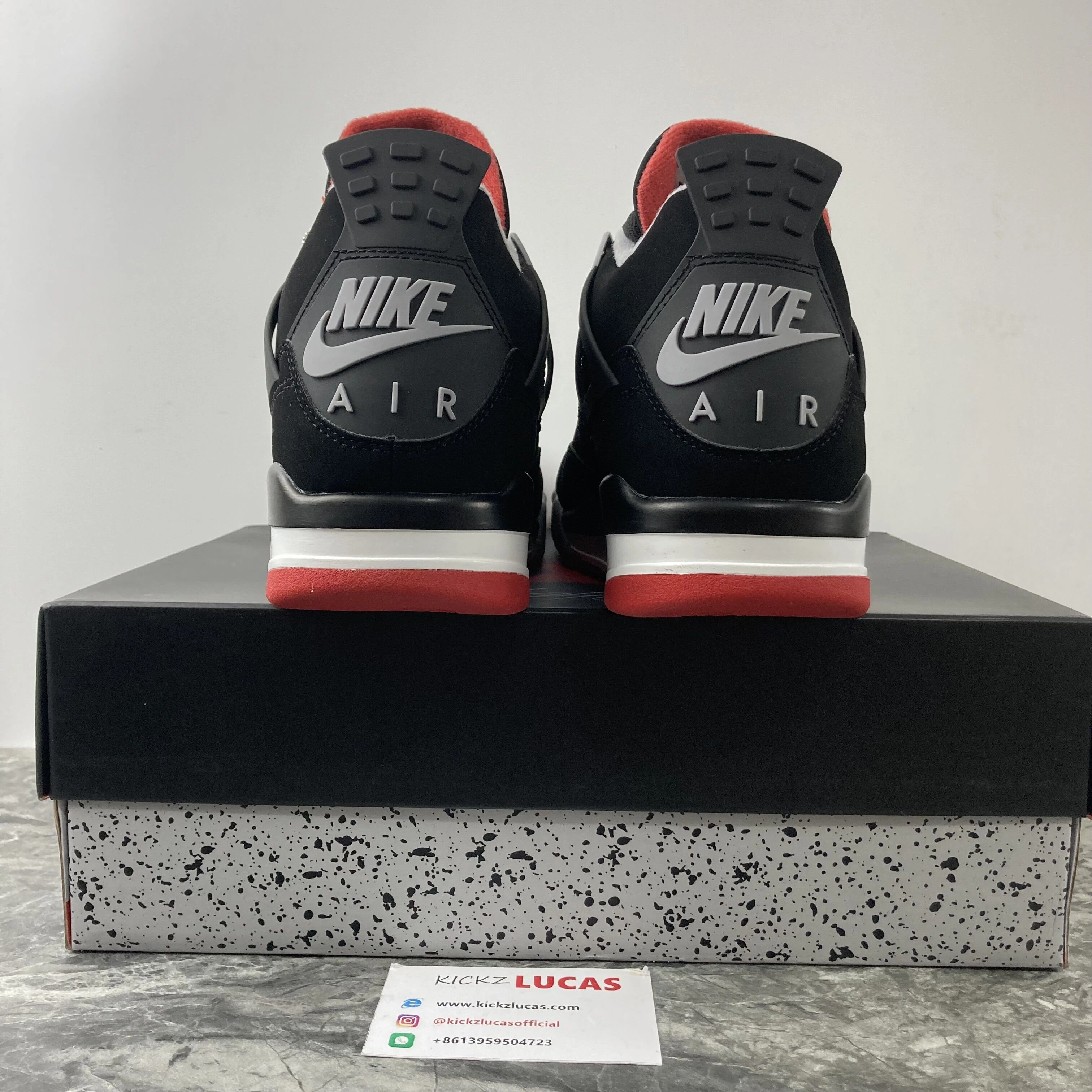 FlexibleFit Air Jordan 4 Retro Bred 308497- 2018