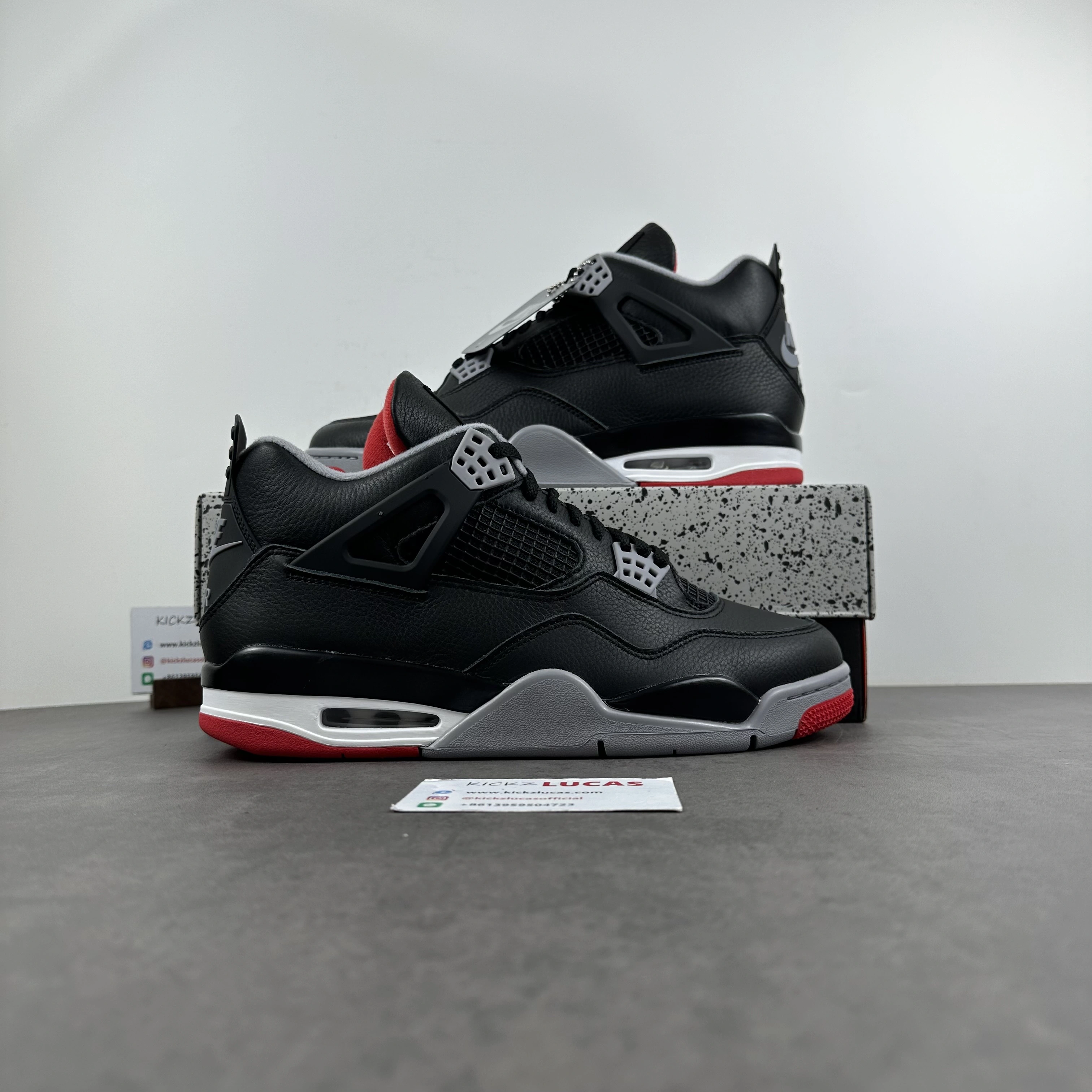 Air Jordan 4 Retro Bred Reimagined FV5029- HighQuality 1944