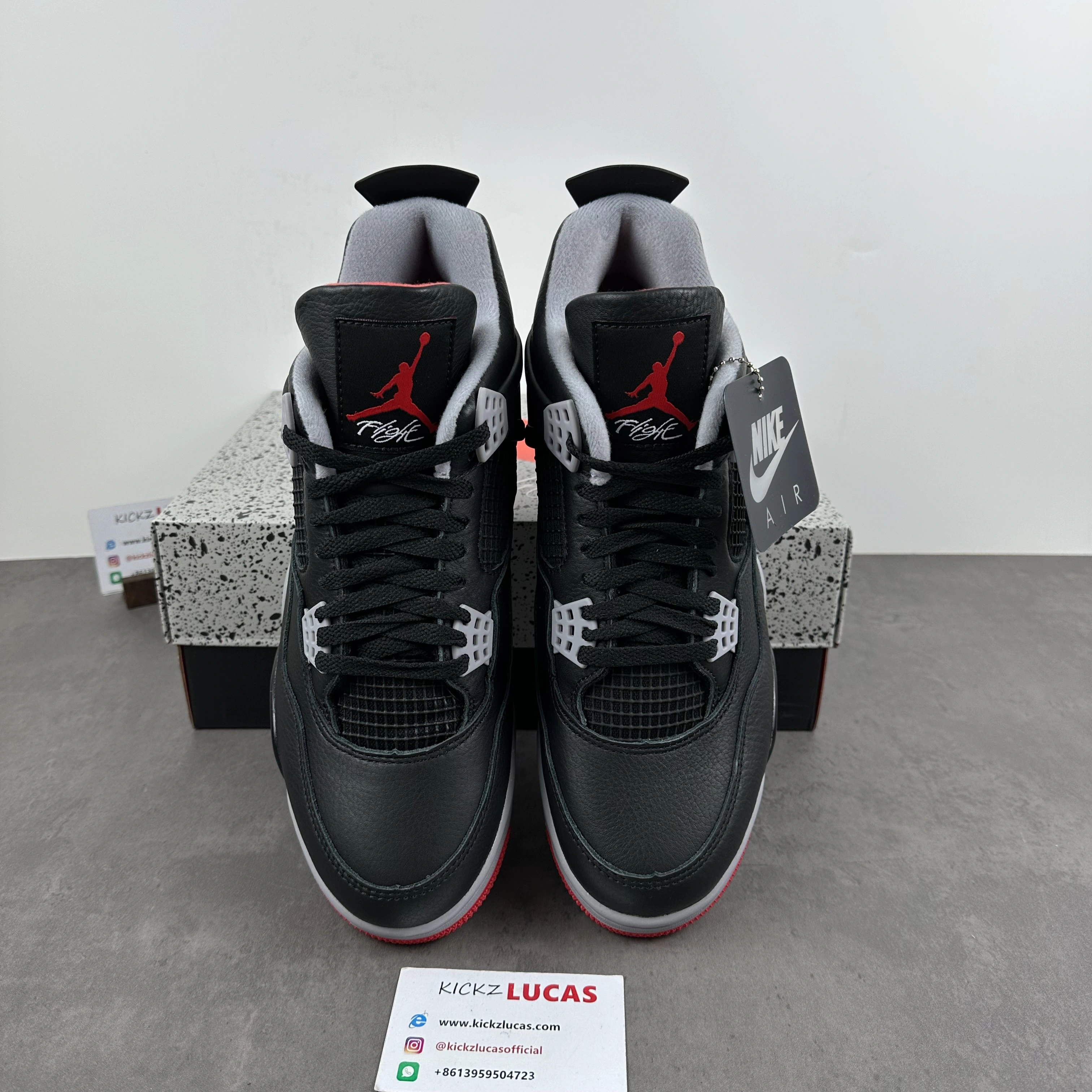 Air Jordan 4 Retro Bred Reimagined FV5029- HighQuality 1944