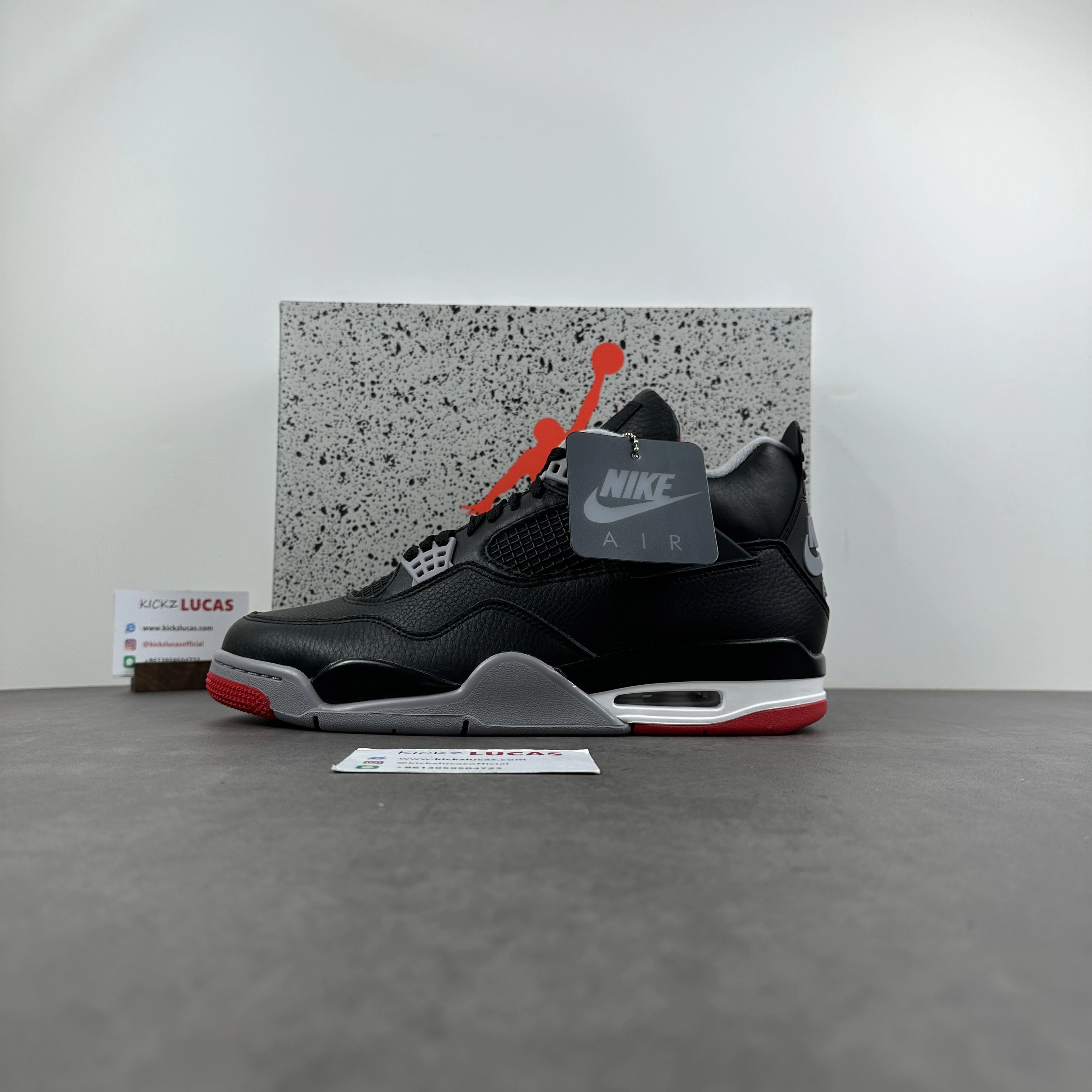 Air Jordan 4 Retro Bred Reimagined FV5029- HighQuality 1944
