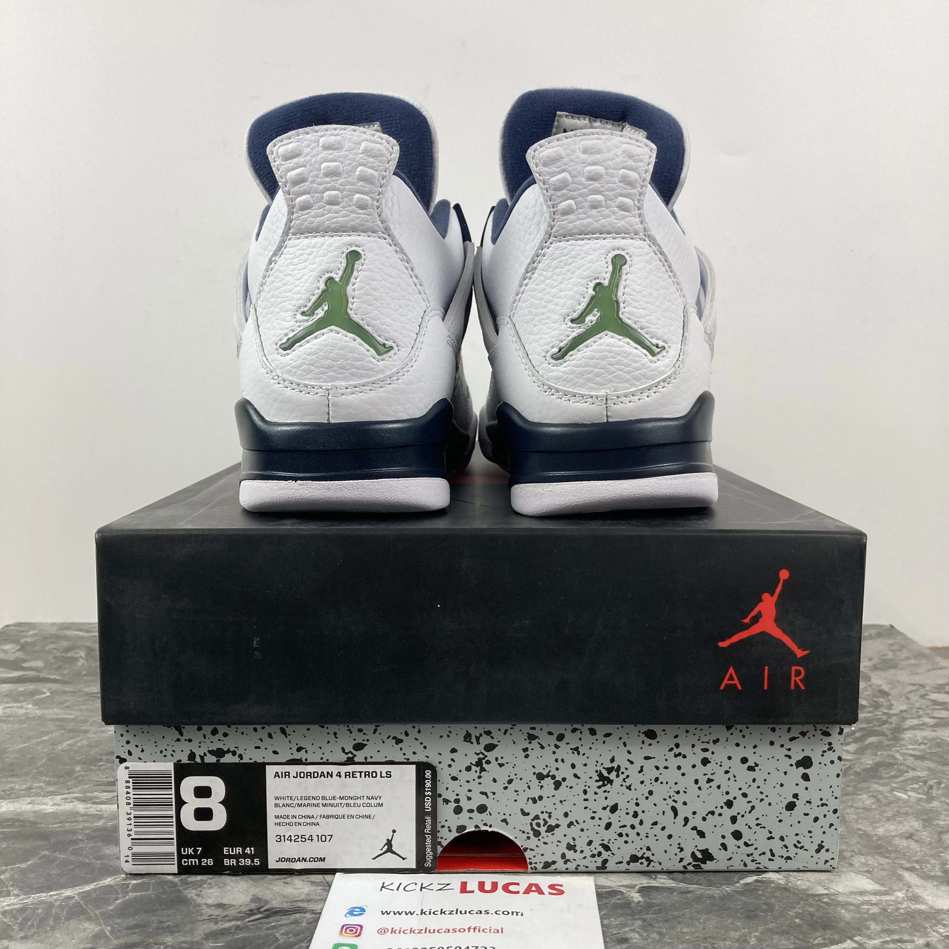 Soft Air Jordan 4 Retro Columbia 314254- 2005
