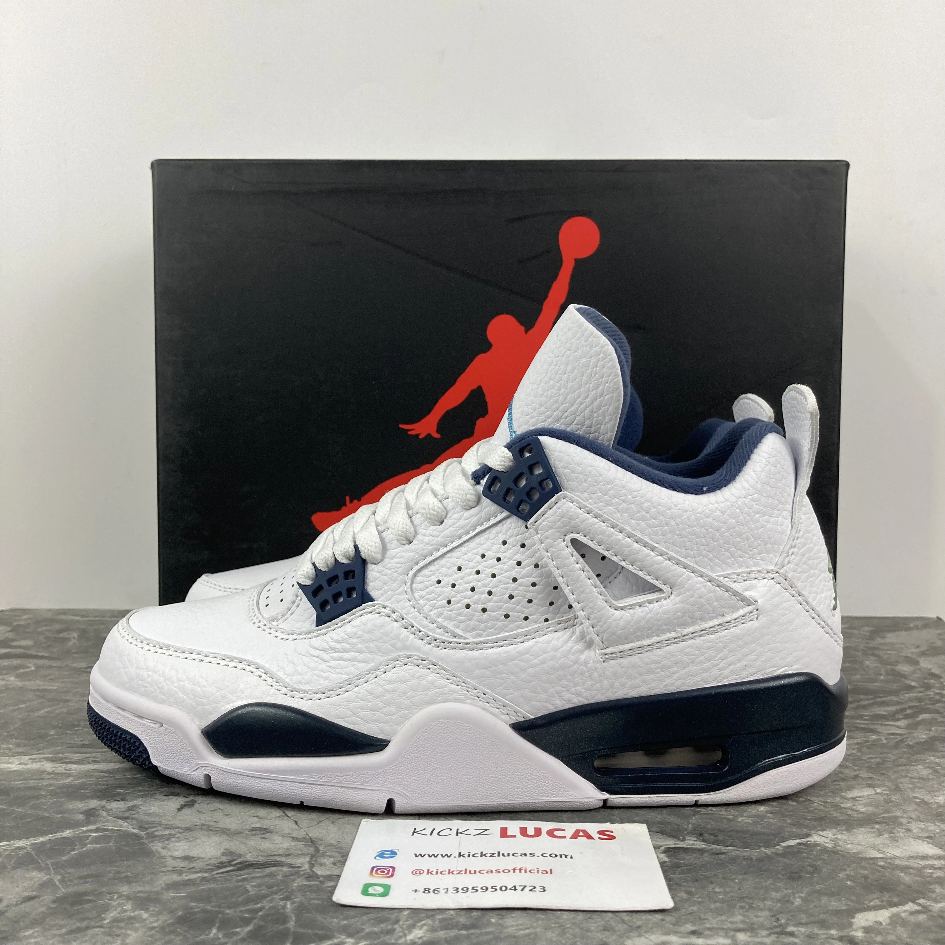 Soft Air Jordan 4 Retro Columbia 314254- 2005