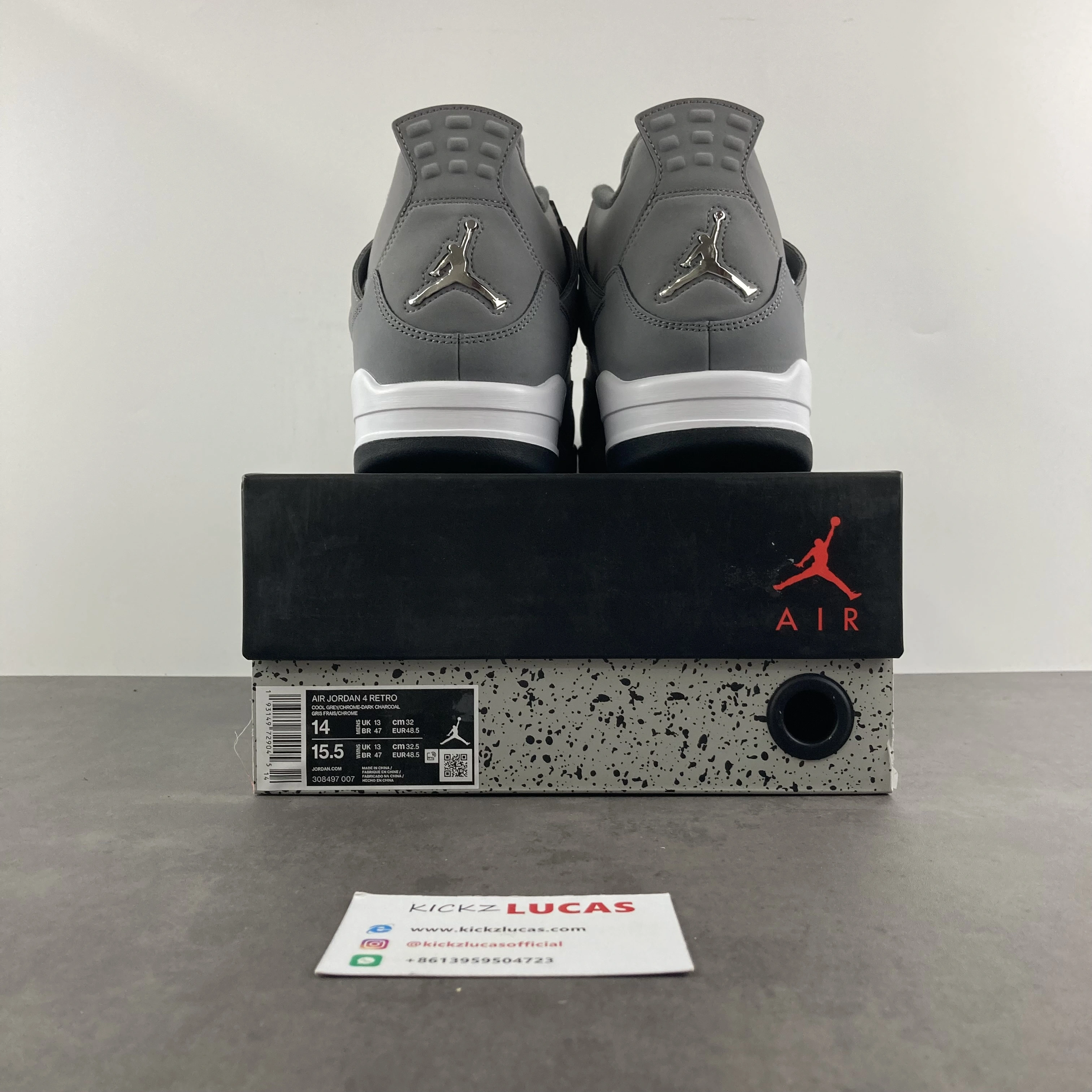 Durable Air Jordan 4 Retro Cool Grey 308497- 2022
