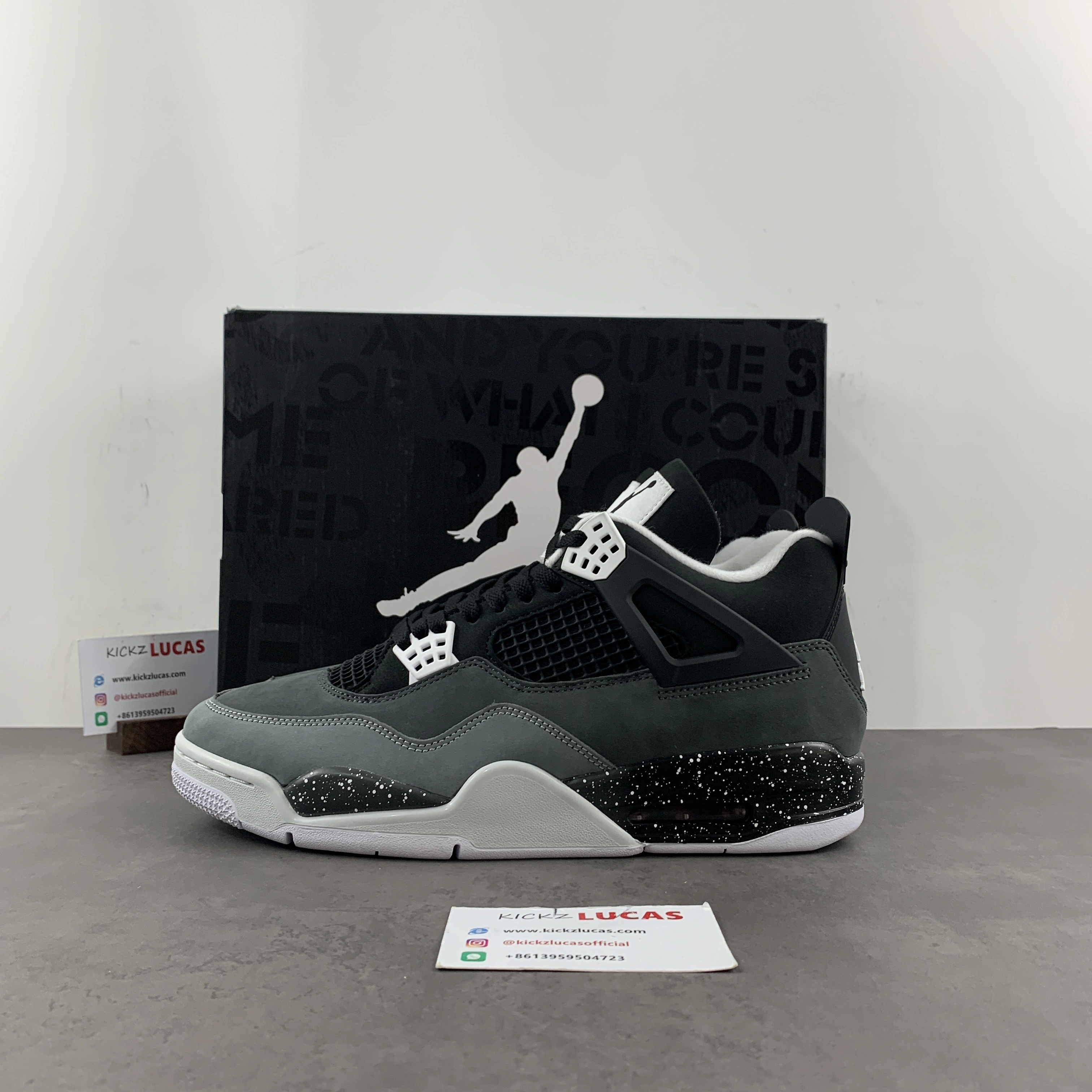 Air Jordan 4 Retro Fear Pack FQ8138- Durable 2009