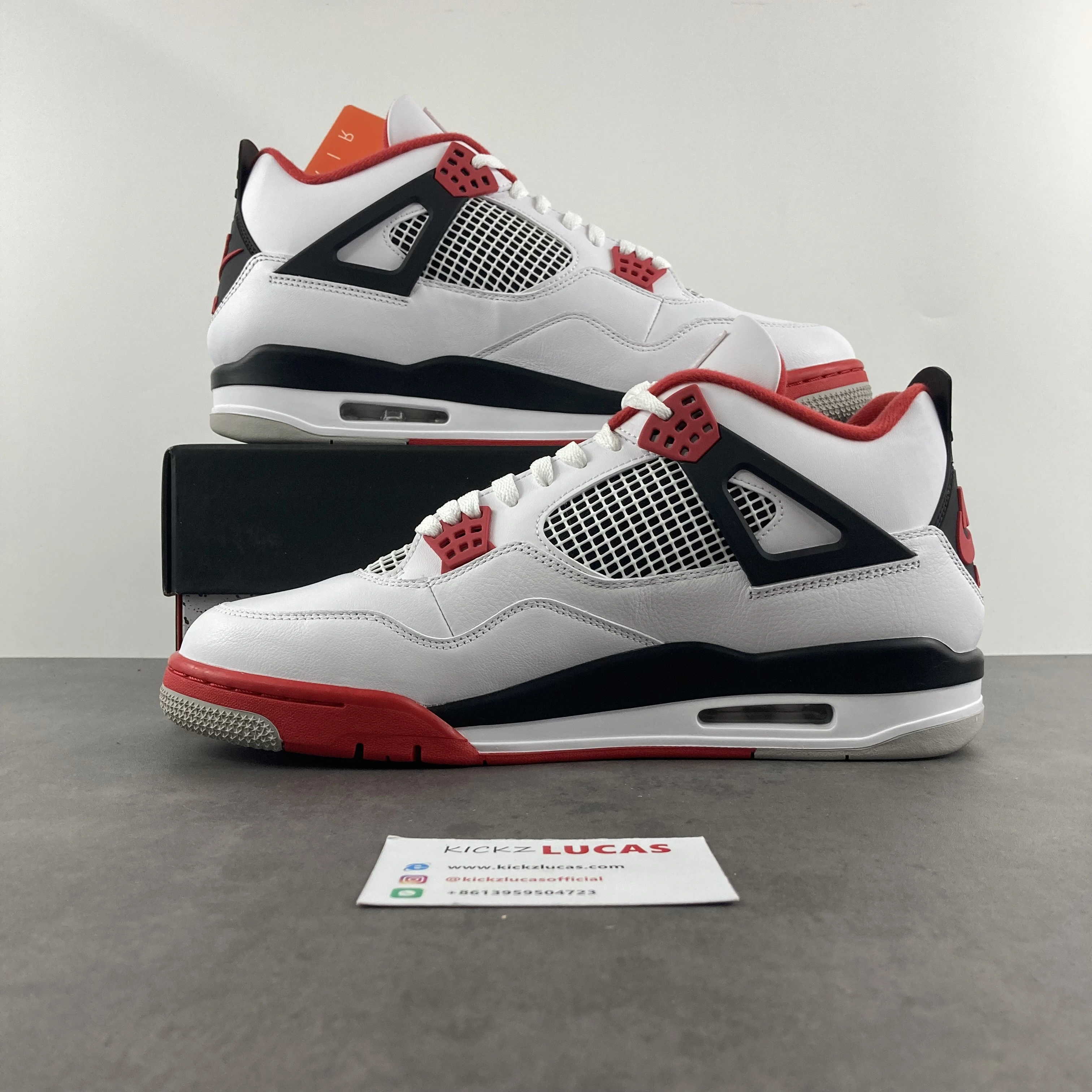 Versatile Air Jordan 4 Retro Fire Red DC7770- 2035