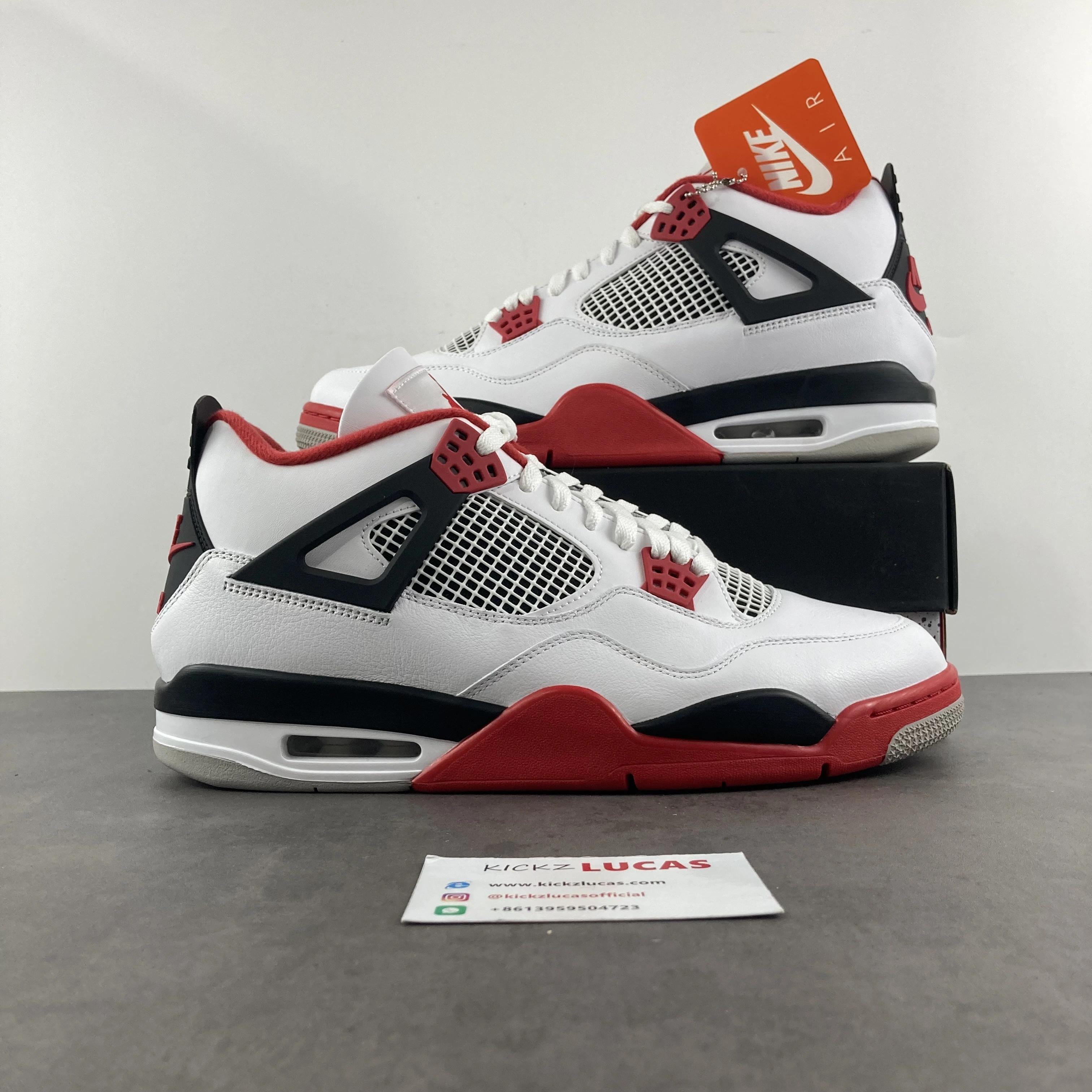 Versatile Air Jordan 4 Retro Fire Red DC7770- 2035