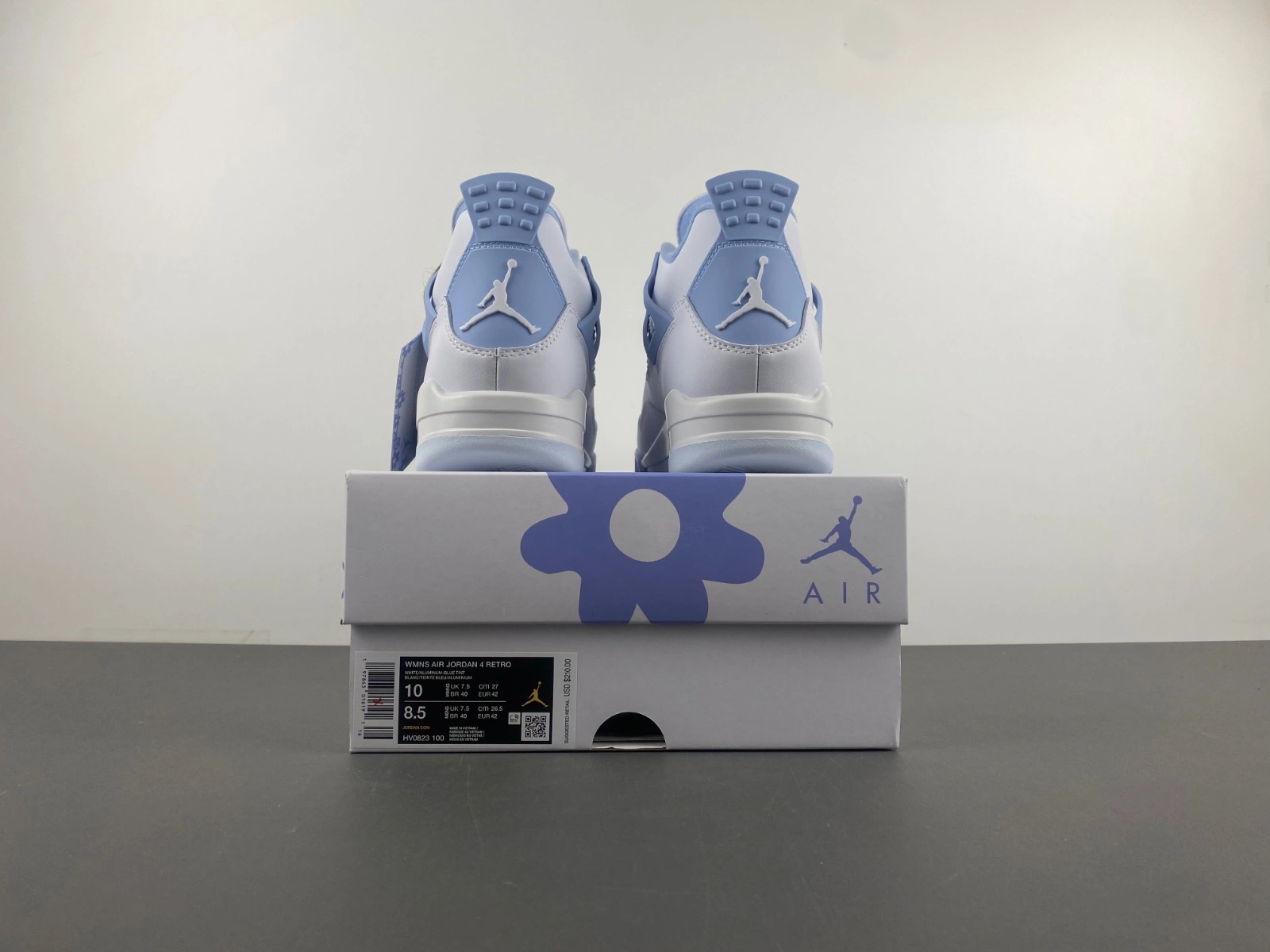 Fashionable Air Jordan 4 Retro Forget Me Not HV0823- 1906