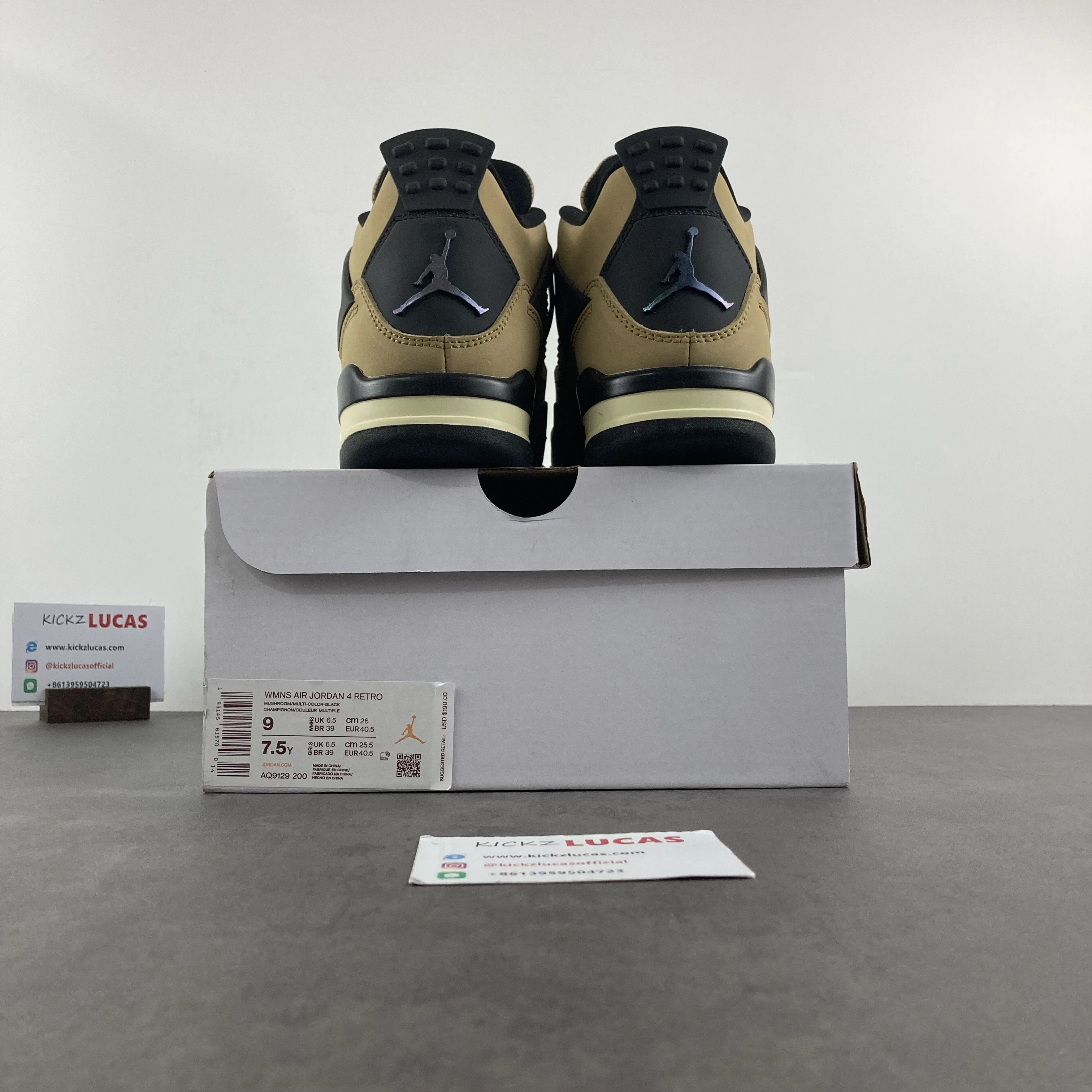 ModernLook Air Jordan 4 Retro Fossil AQ9129- 2023