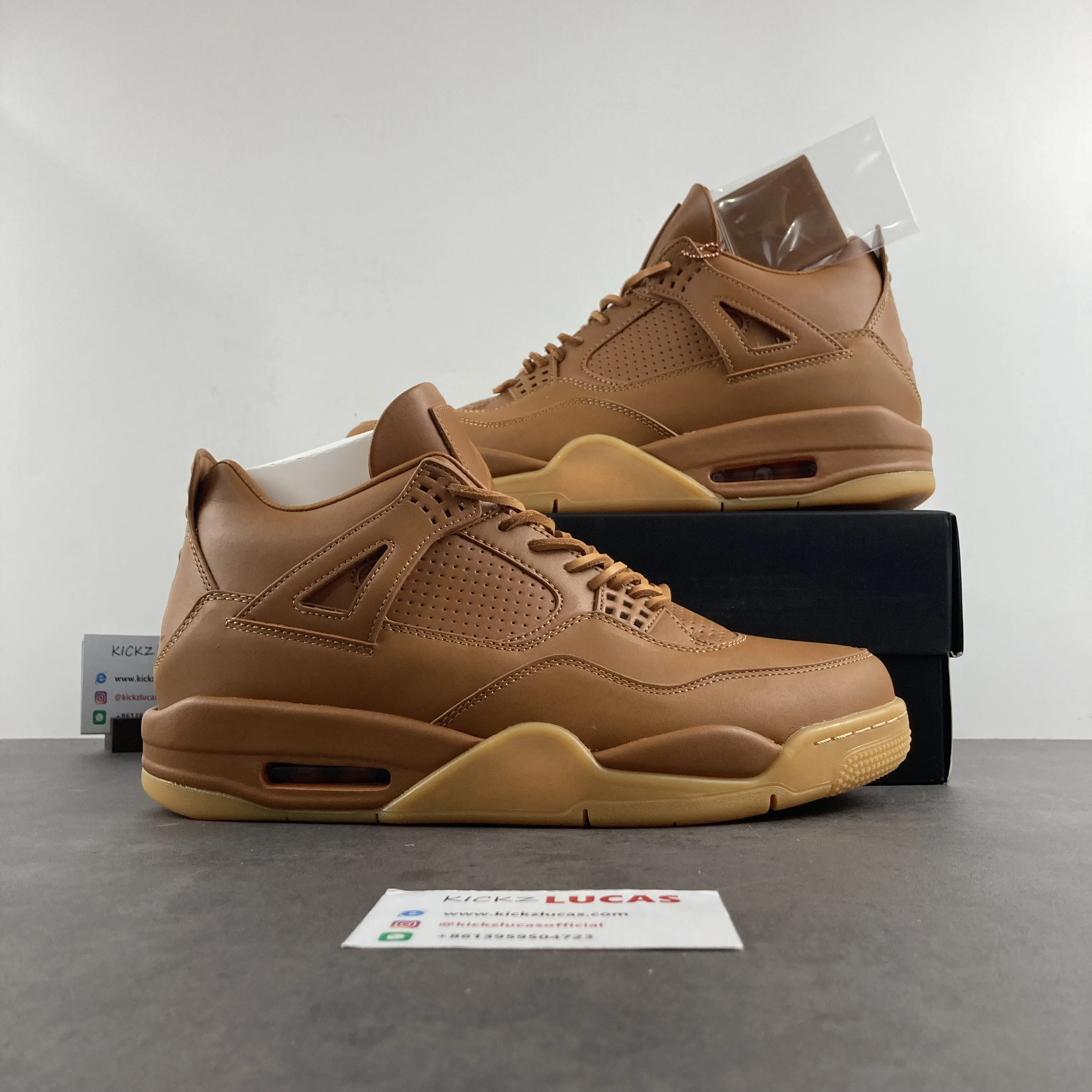 Air Jordan 4 Retro Ginger Wheat 819139- QuickDry 1947