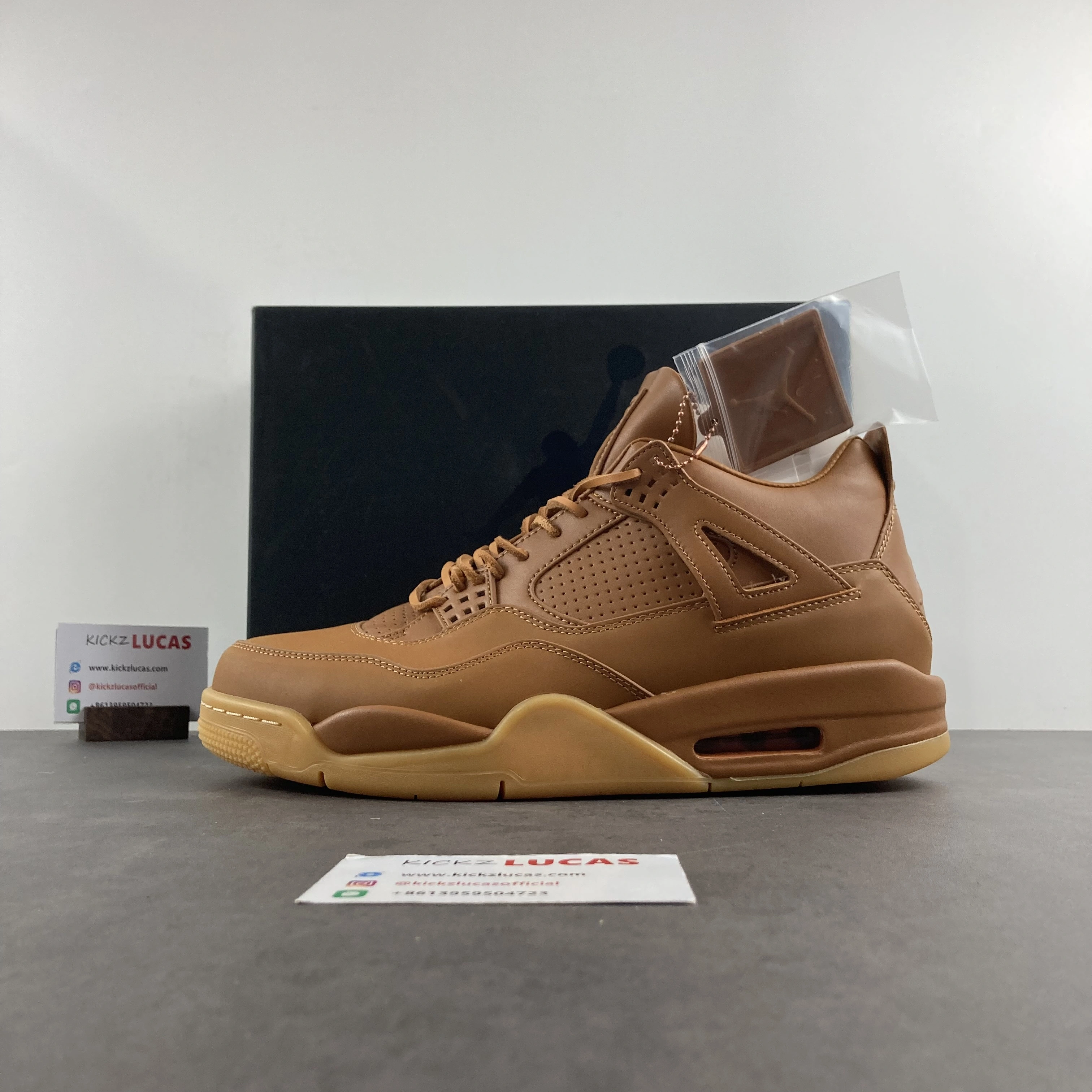 Air Jordan 4 Retro Ginger Wheat 819139- QuickDry 1947