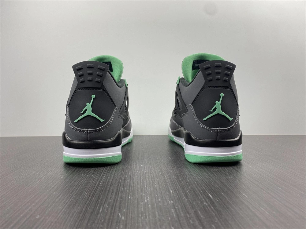 Air Jordan 4 Retro Green Glow 308497- Durable 1997