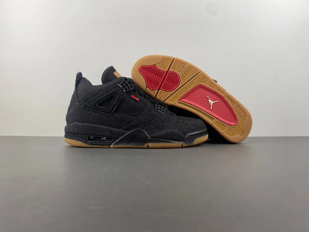 Air Jordan 4 Retro Levi's Black AO2571 MultiPurpose 1904
