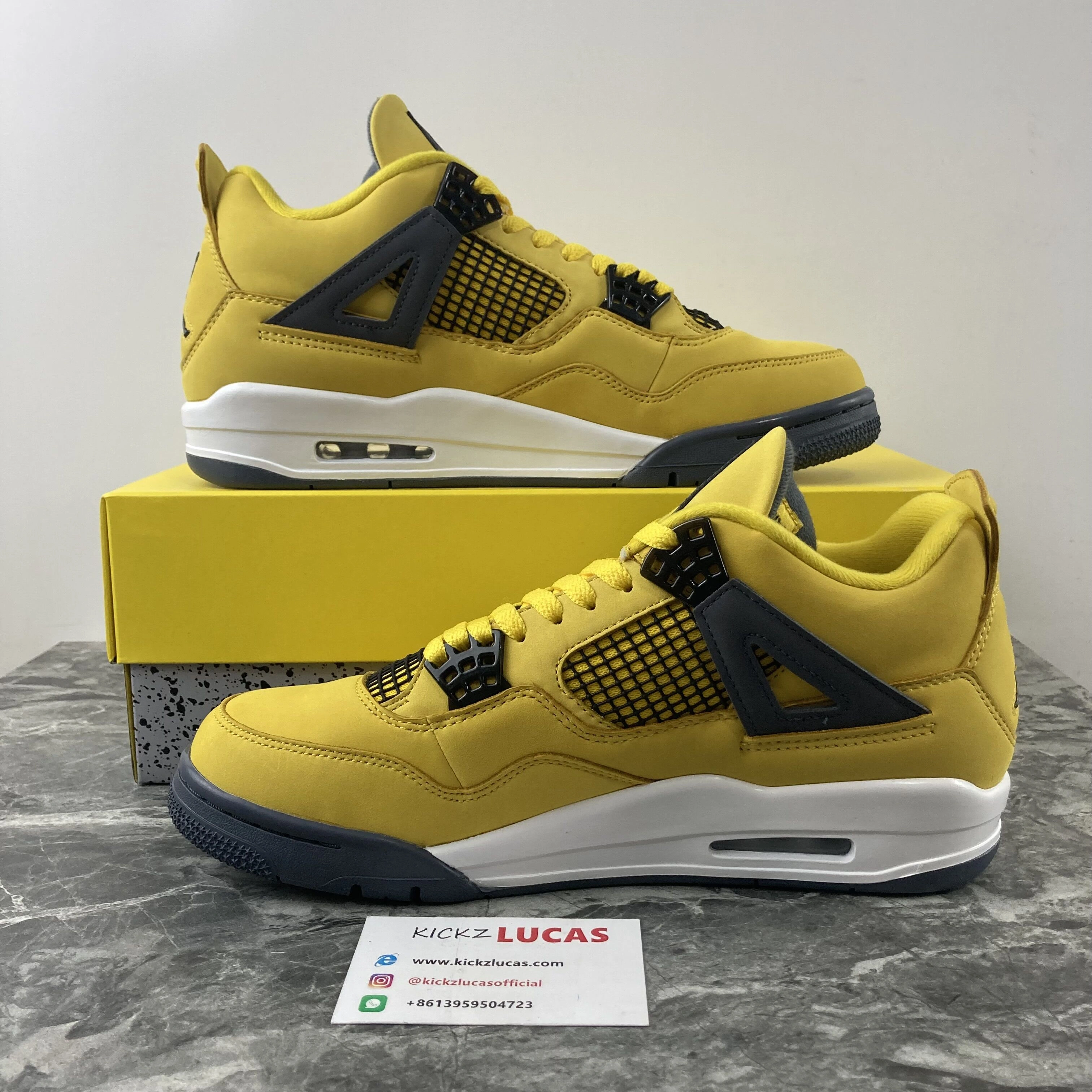 Air Jordan 4 Retro Lightning CT8527- Neat 2003