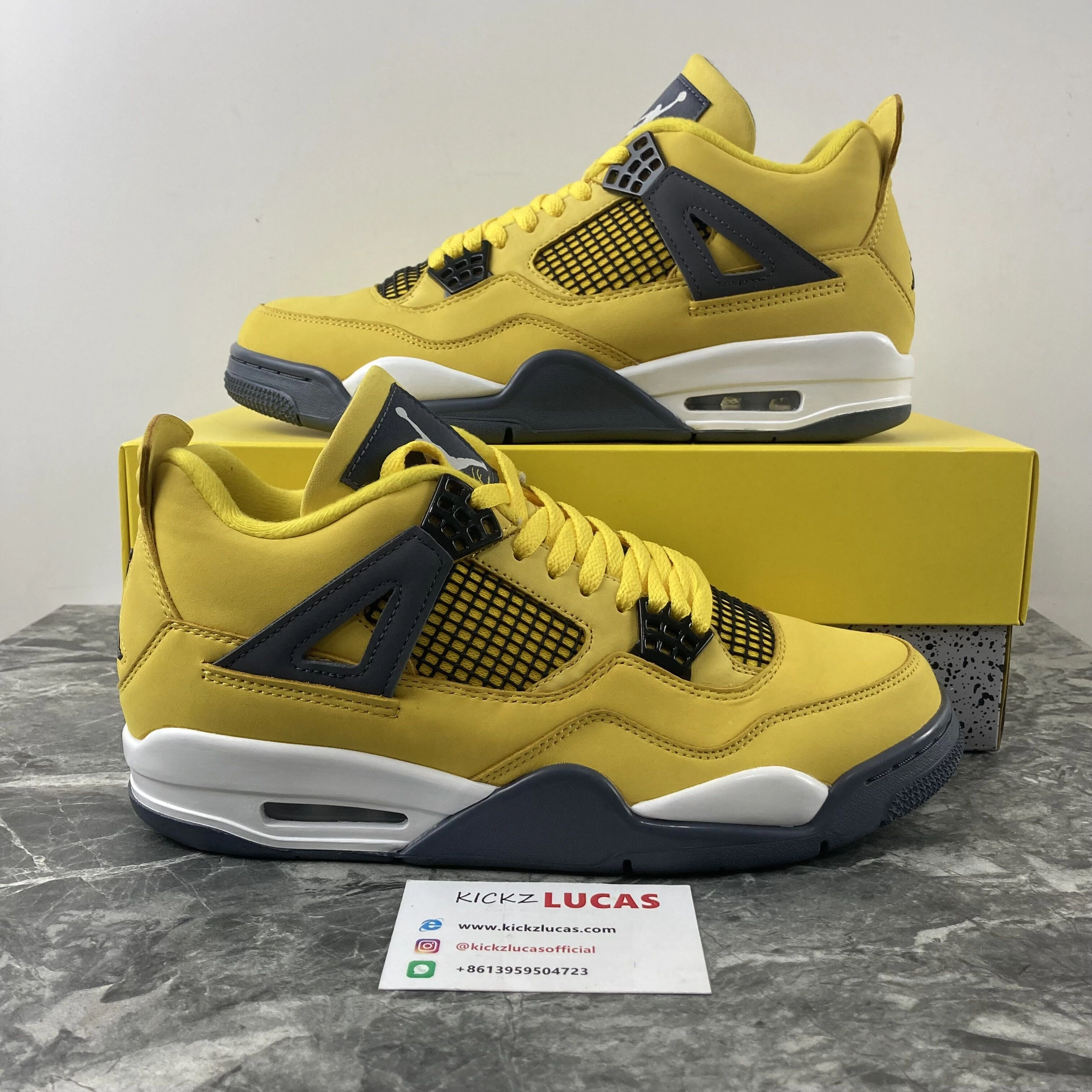 Air Jordan 4 Retro Lightning CT8527- Neat 2003