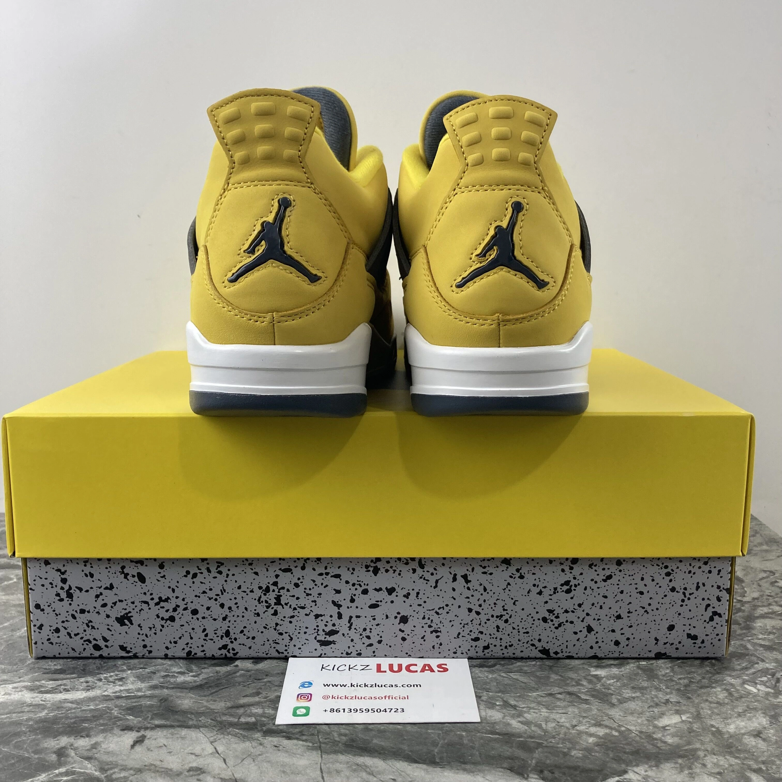 Air Jordan 4 Retro Lightning CT8527- Neat 2003