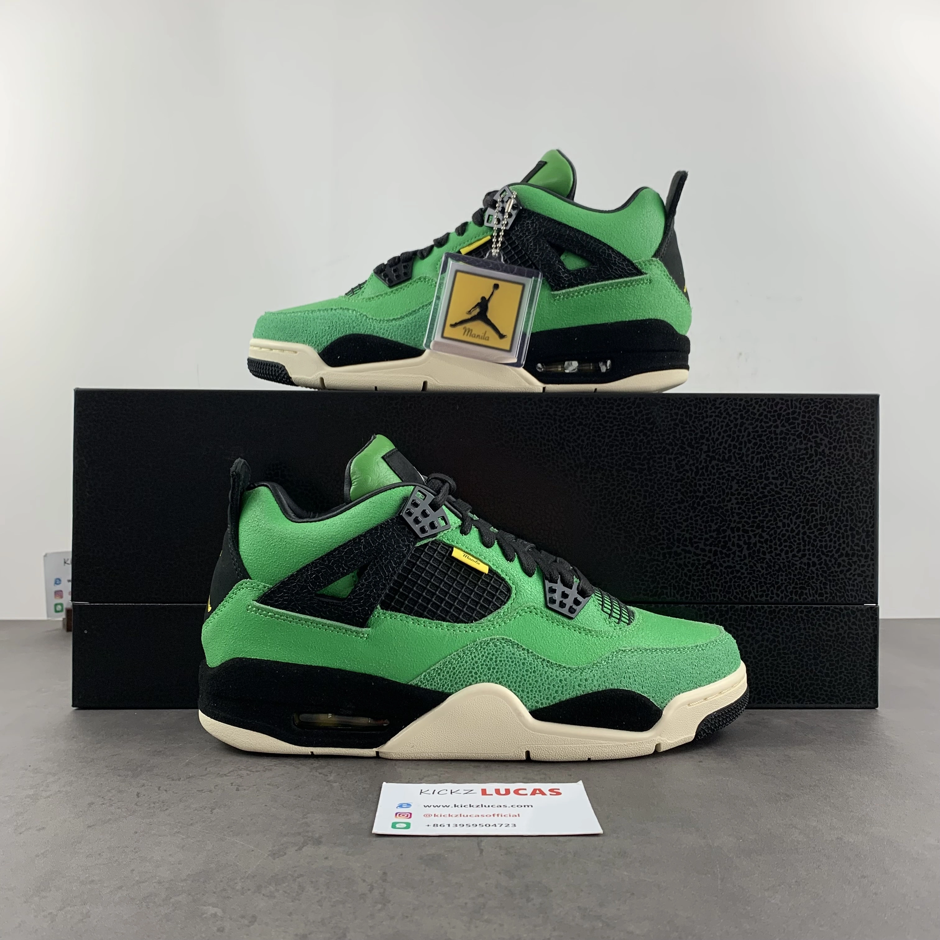 Vibrant Air Jordan 4 Retro Manila HO19 MNJDLS 416 LN 1926