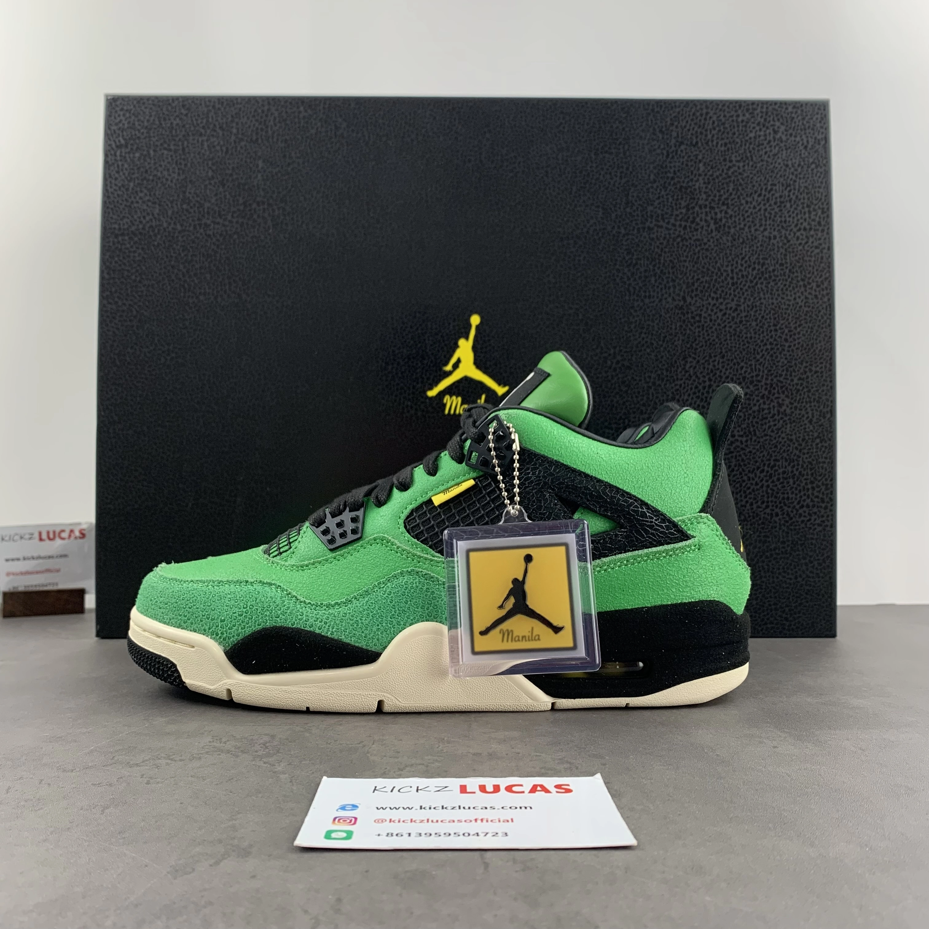 Vibrant Air Jordan 4 Retro Manila HO19 MNJDLS 416 LN 1926