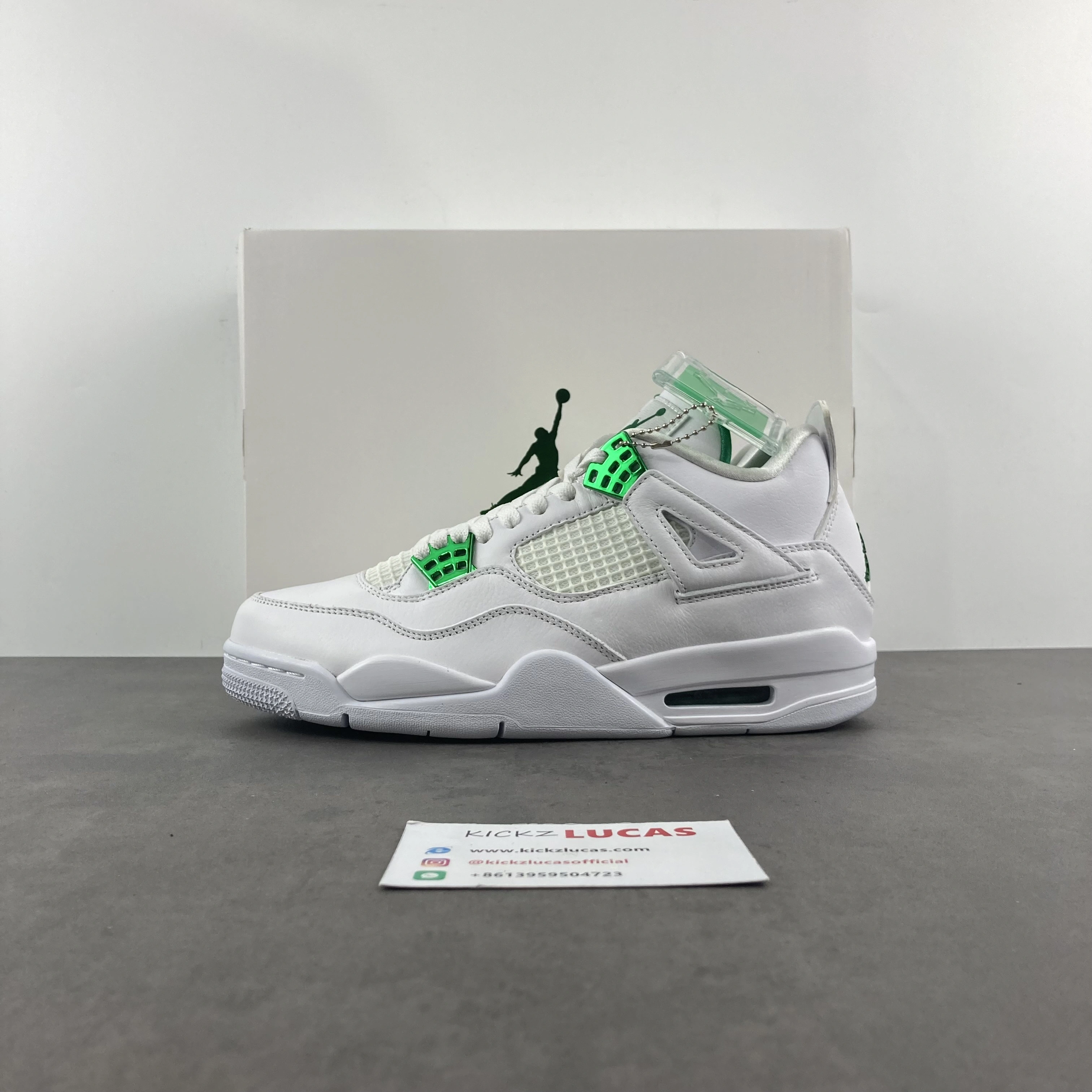 Air Jordan 4 Retro Metallic Green CT8527- BestValue 2027