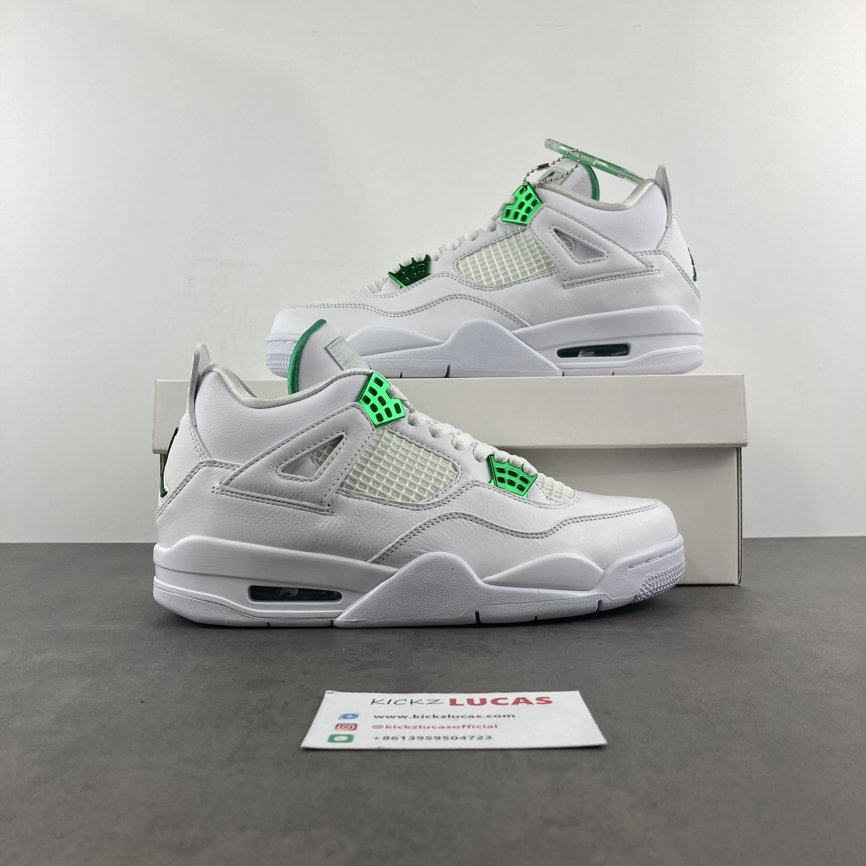 Air Jordan 4 Retro Metallic Green CT8527- BestValue 2027