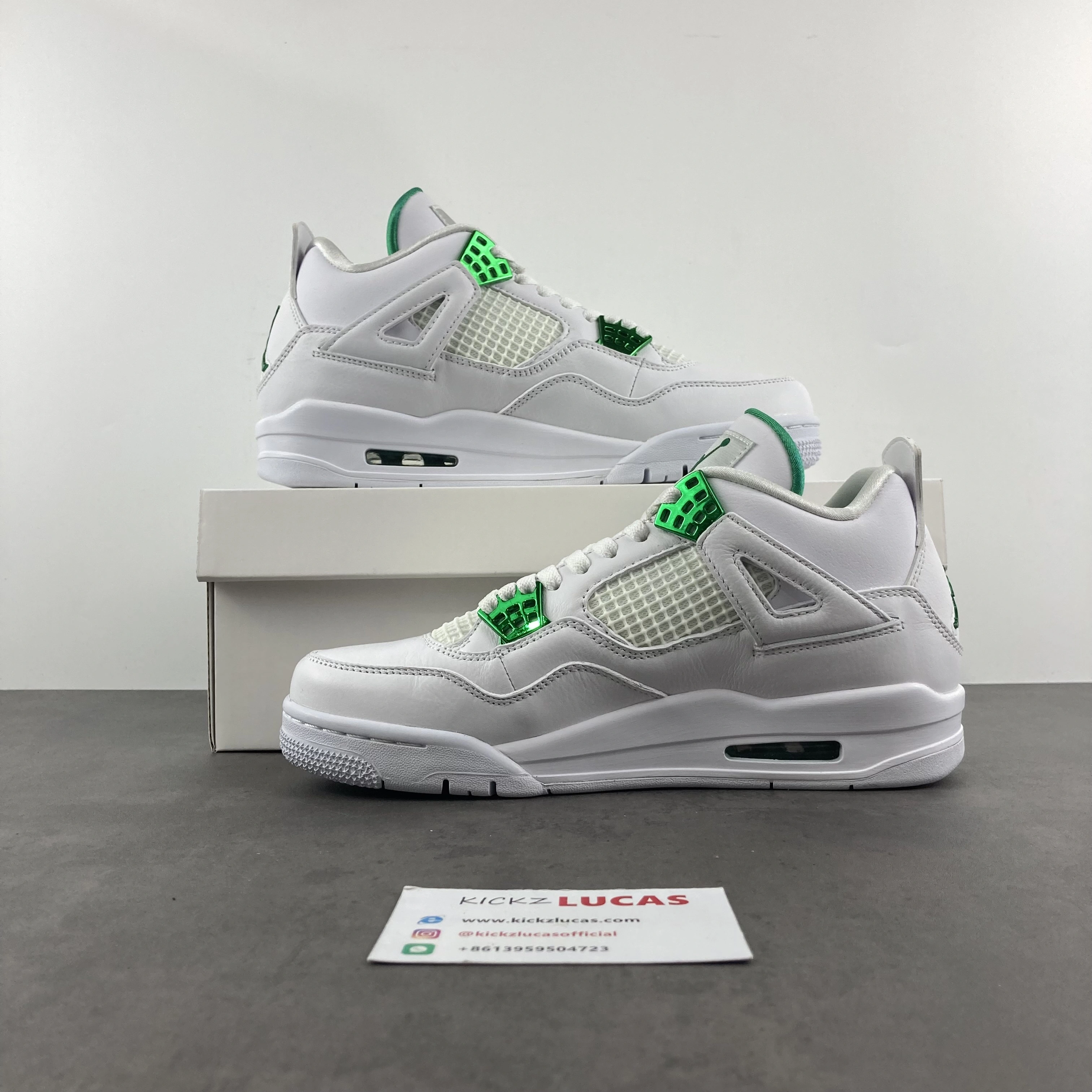 Air Jordan 4 Retro Metallic Green CT8527- BestValue 2027