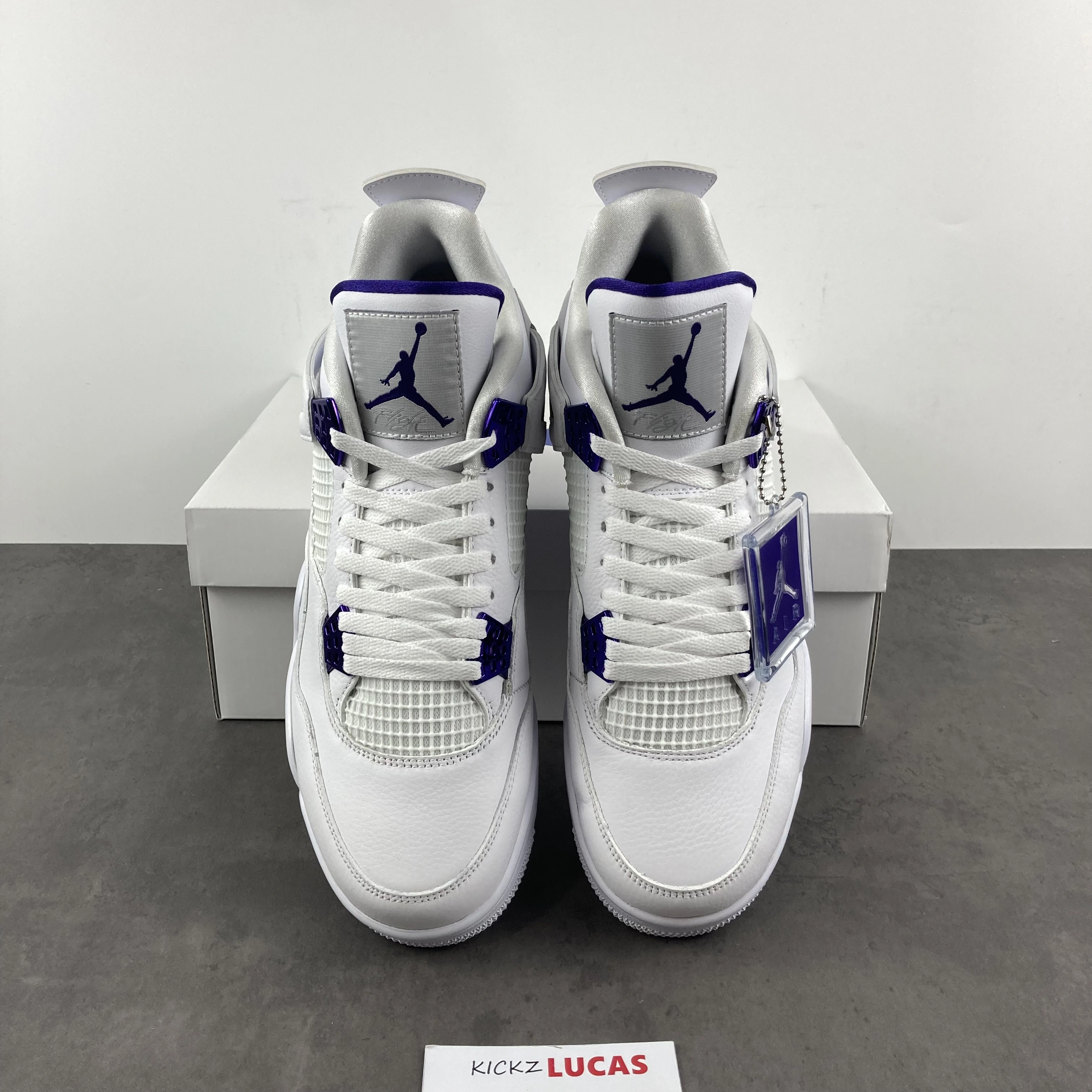 Supportive Air Jordan 4 Retro Metallic Purple CT8527- 2029